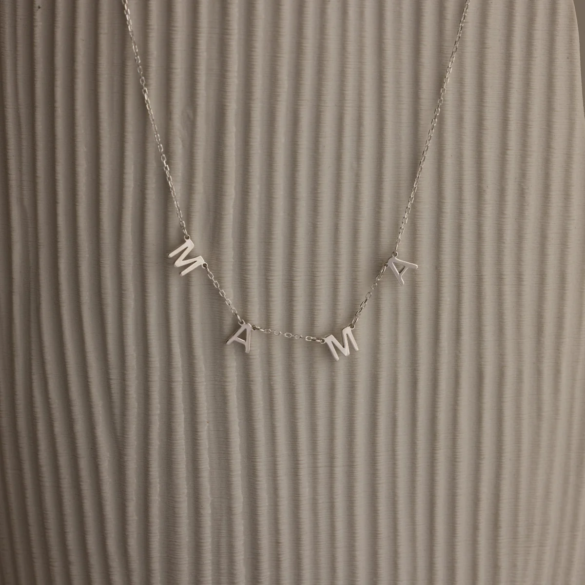 Alice Letter Name Necklace - Image 3