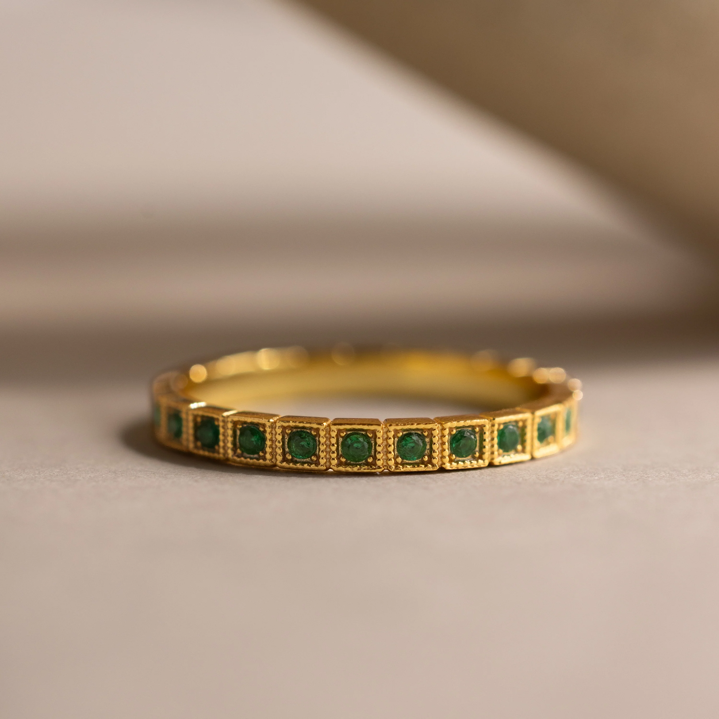 Art Deco Sapphire Eternity Ring