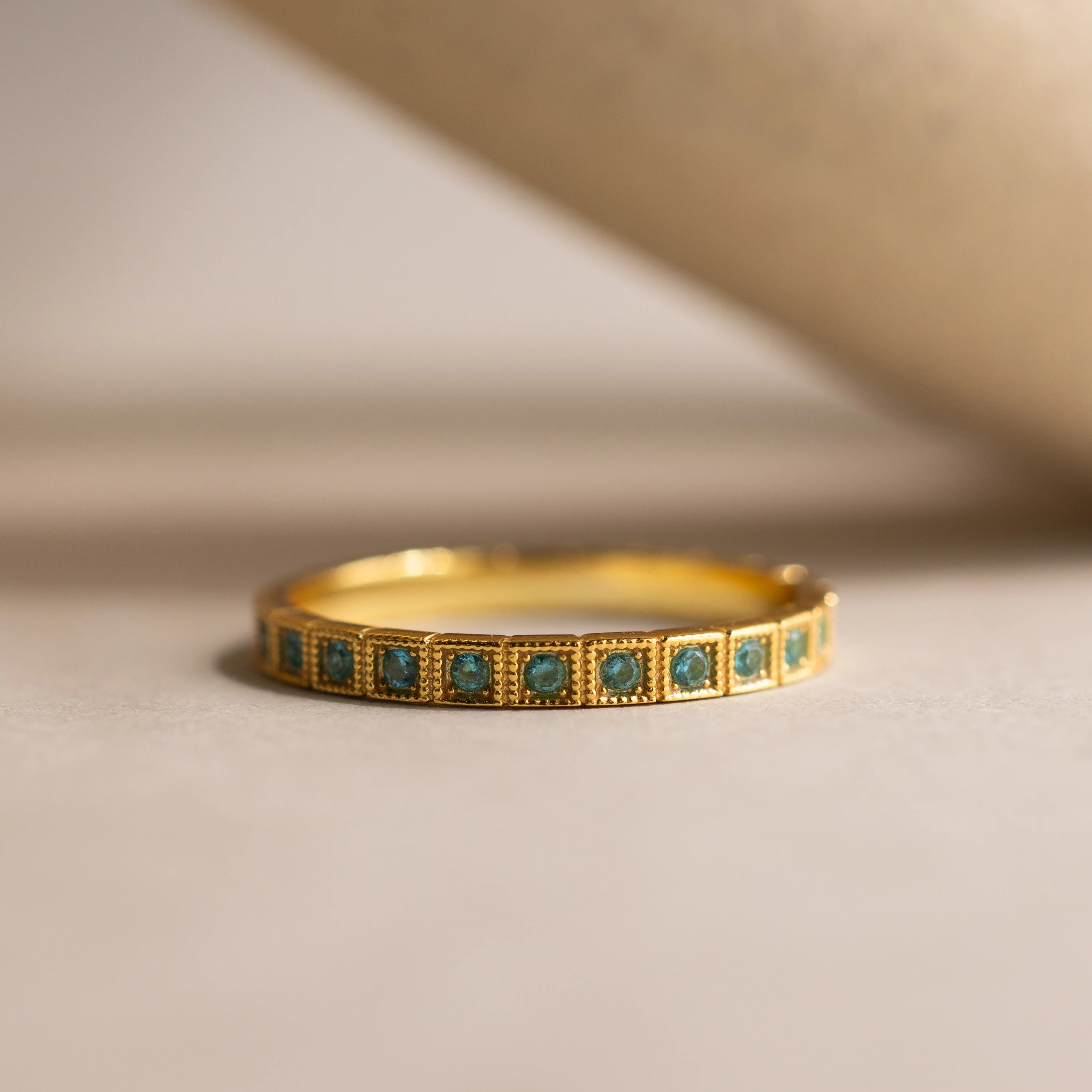 Art Deco Diamond Eternity Ring - Image 2