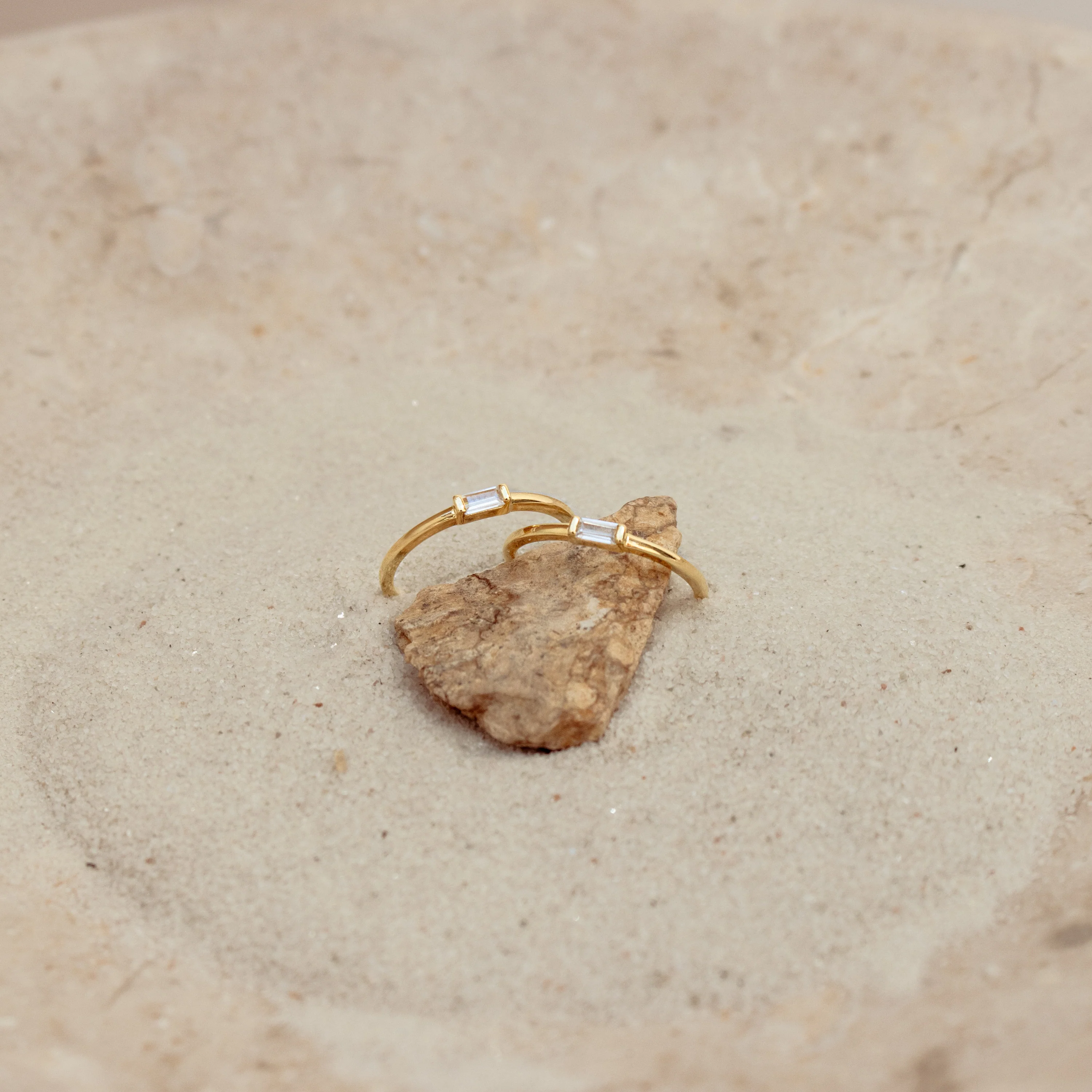 Baguette Diamond Ring in 18K Gold - Image 5