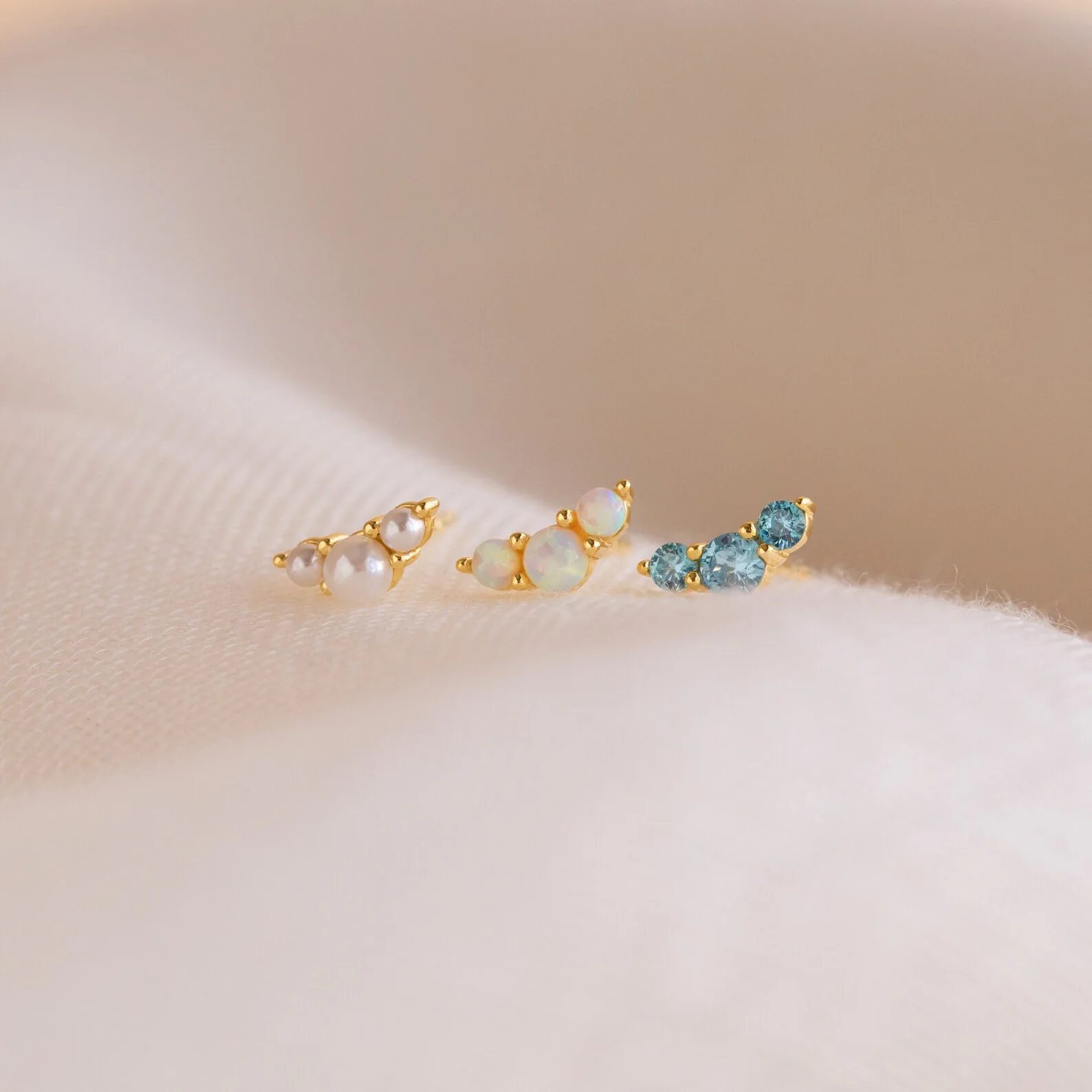 Bella Birthstone Studs - Image 5