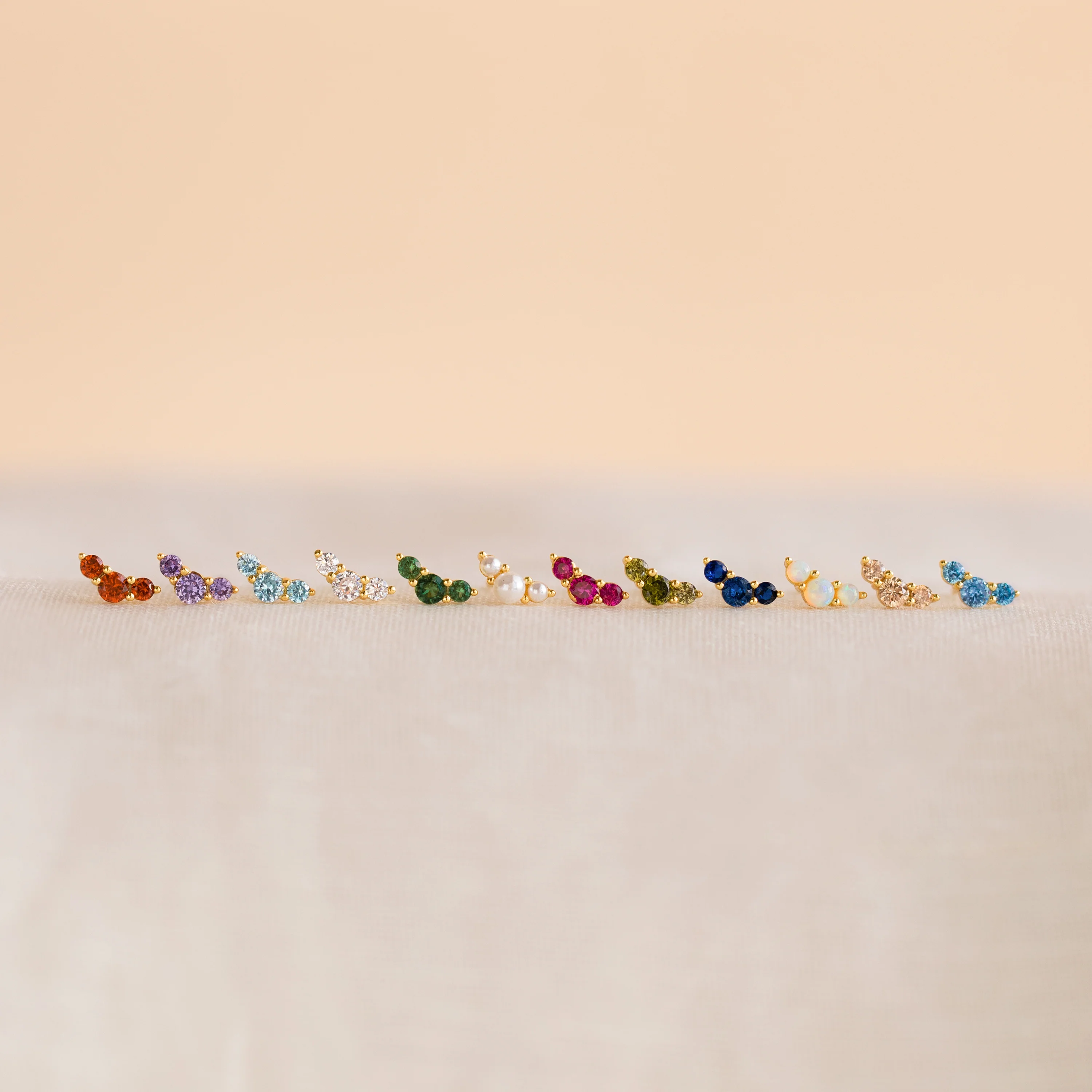 Bella Birthstone Studs - Image 7