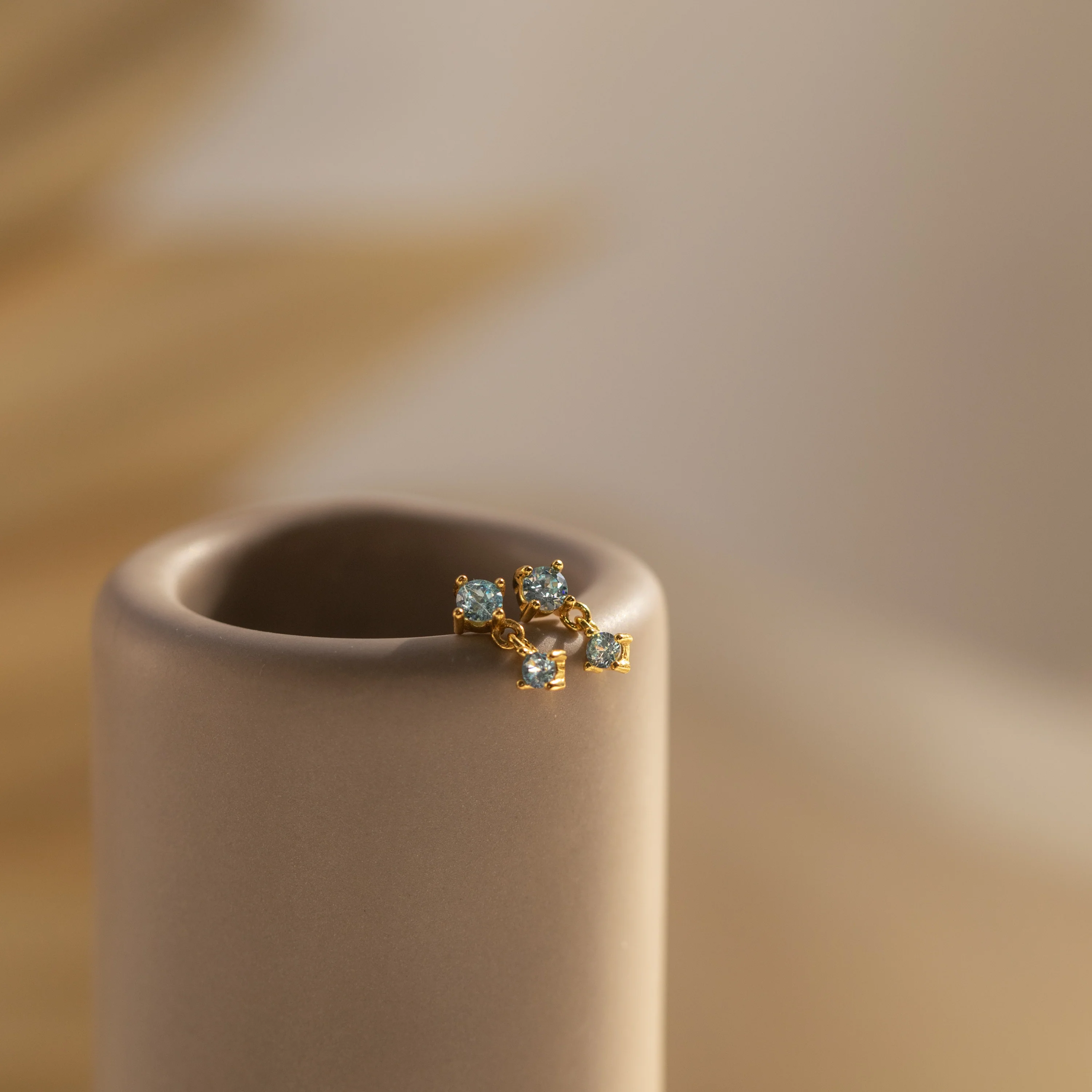 Birthstone Drop Studs - Image 7