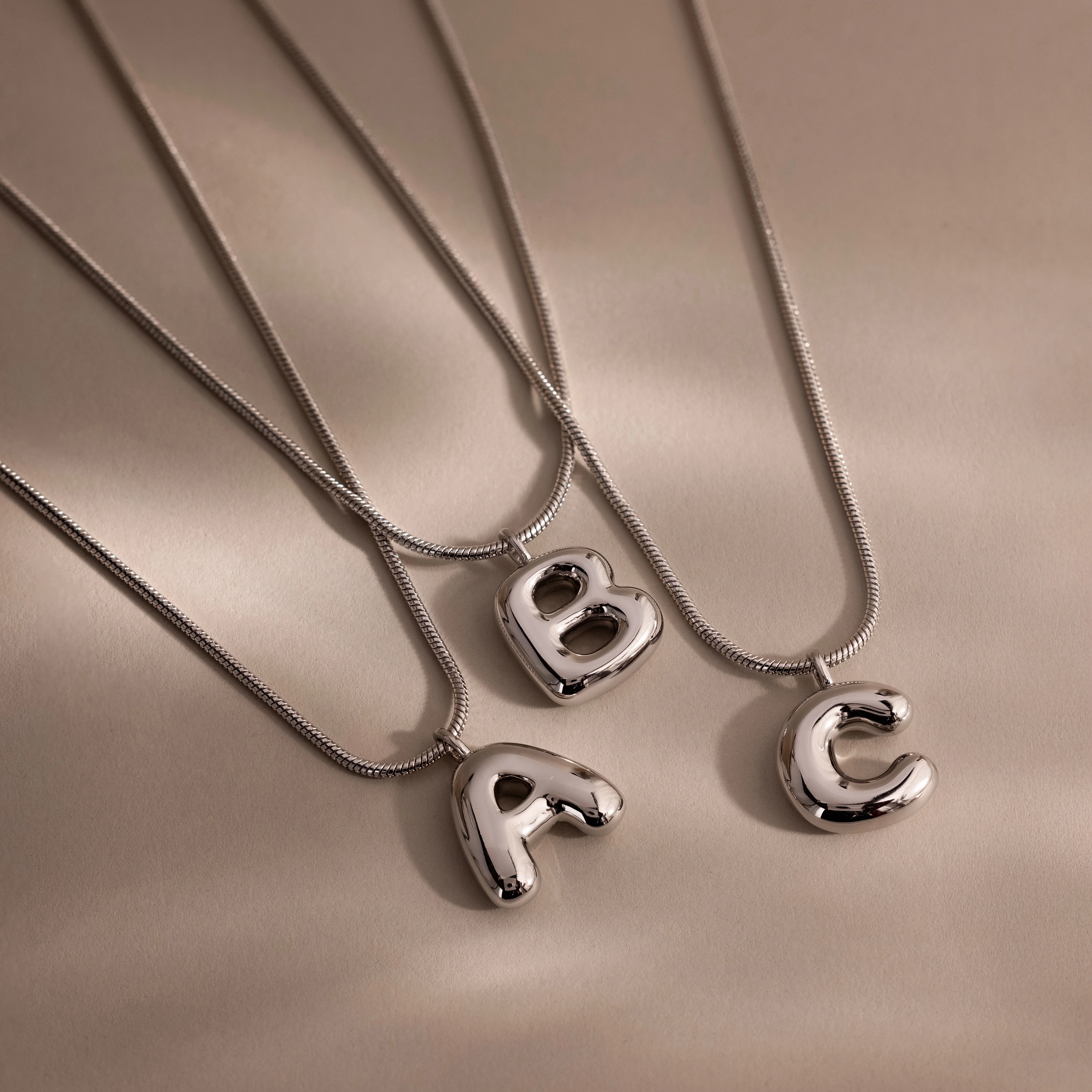 Bubble Letter Necklace - Image 3