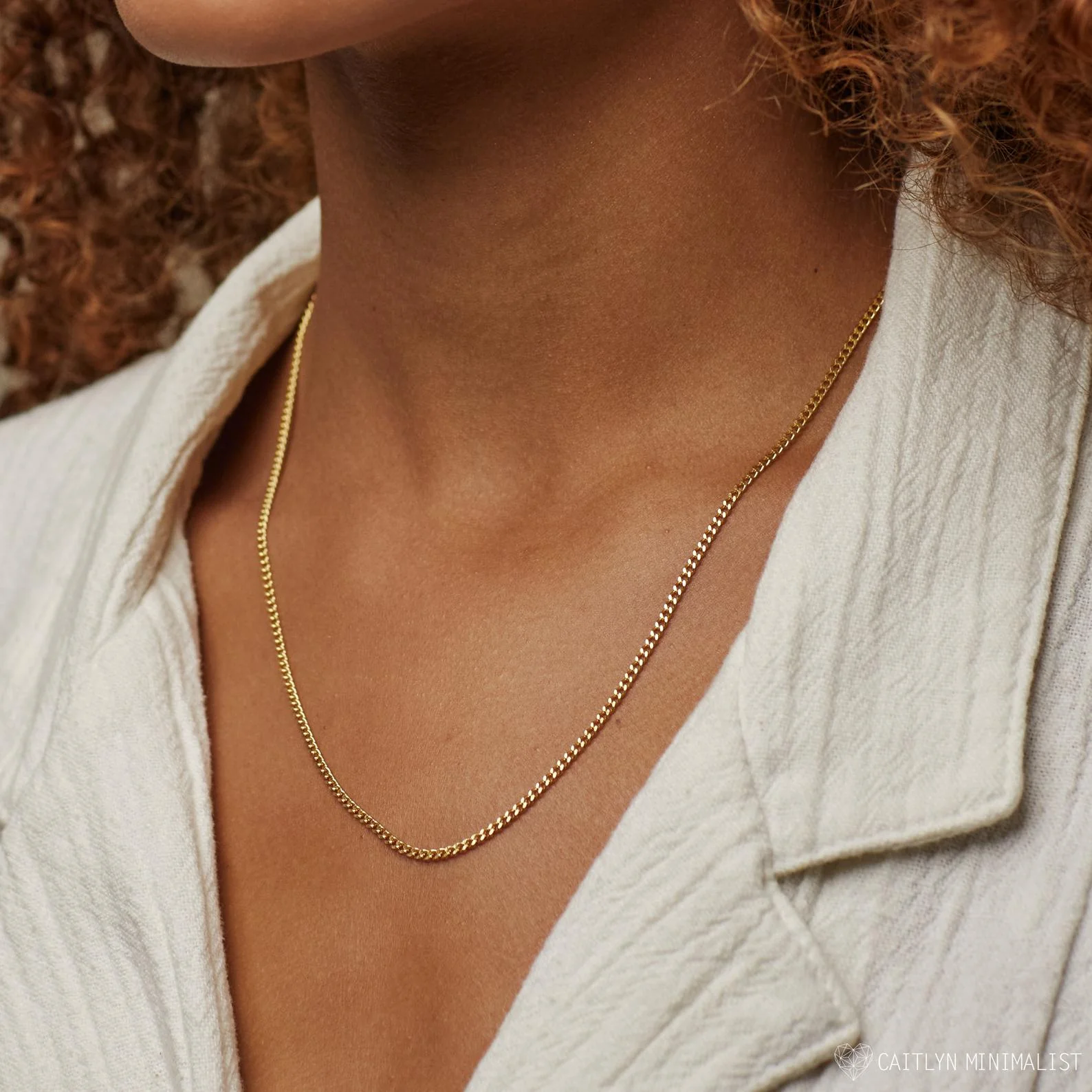 Curb Chain Necklace - Image 2