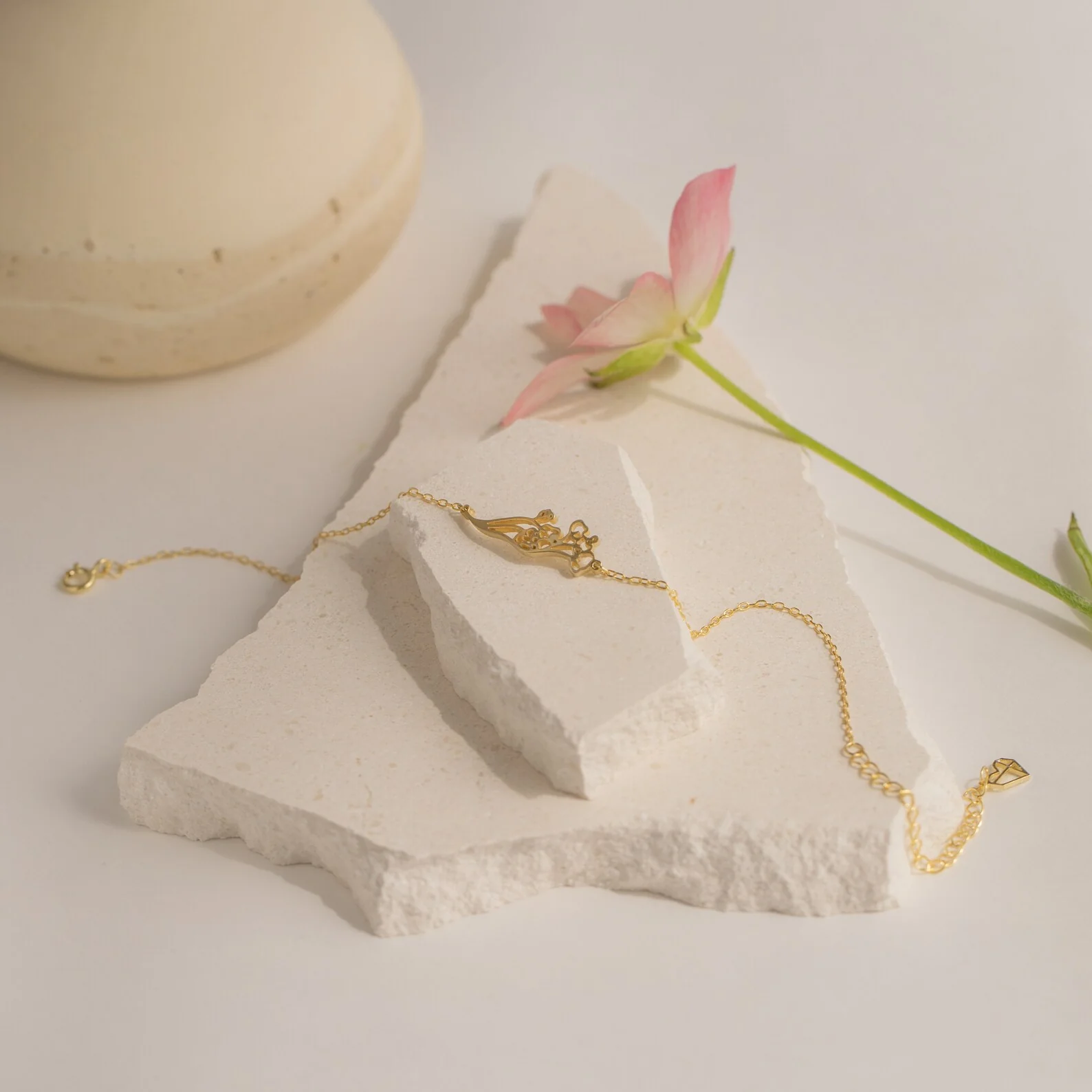 Custom Birth Flower Bracelet - Image 2