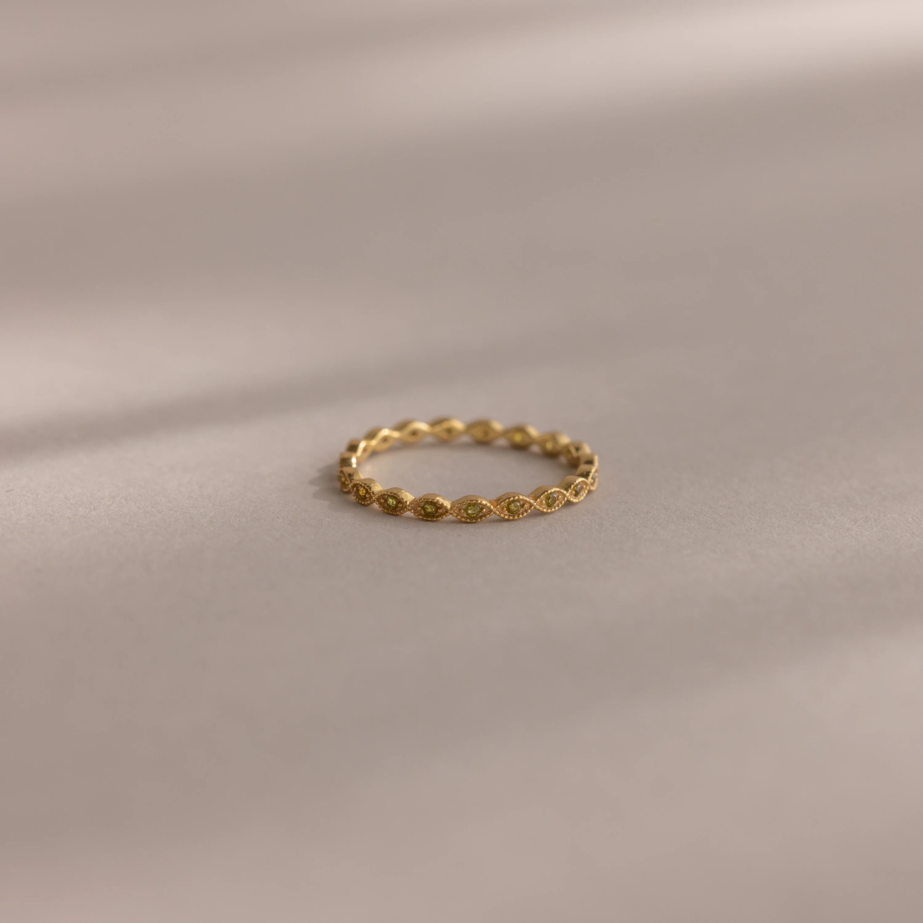 Dainty Marquise Birthstone Ring - Image 7