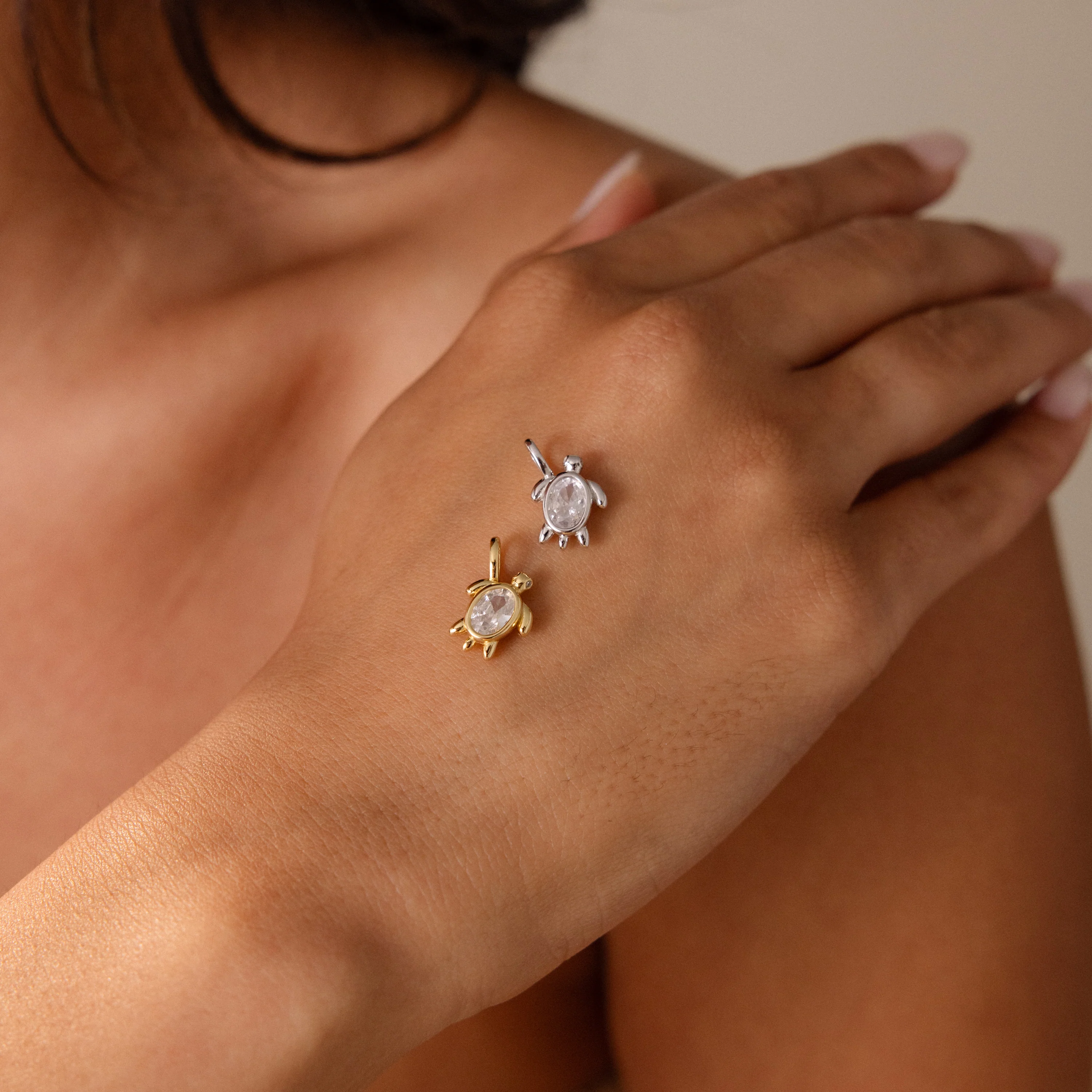 Diamond Turtle Charm - Image 3