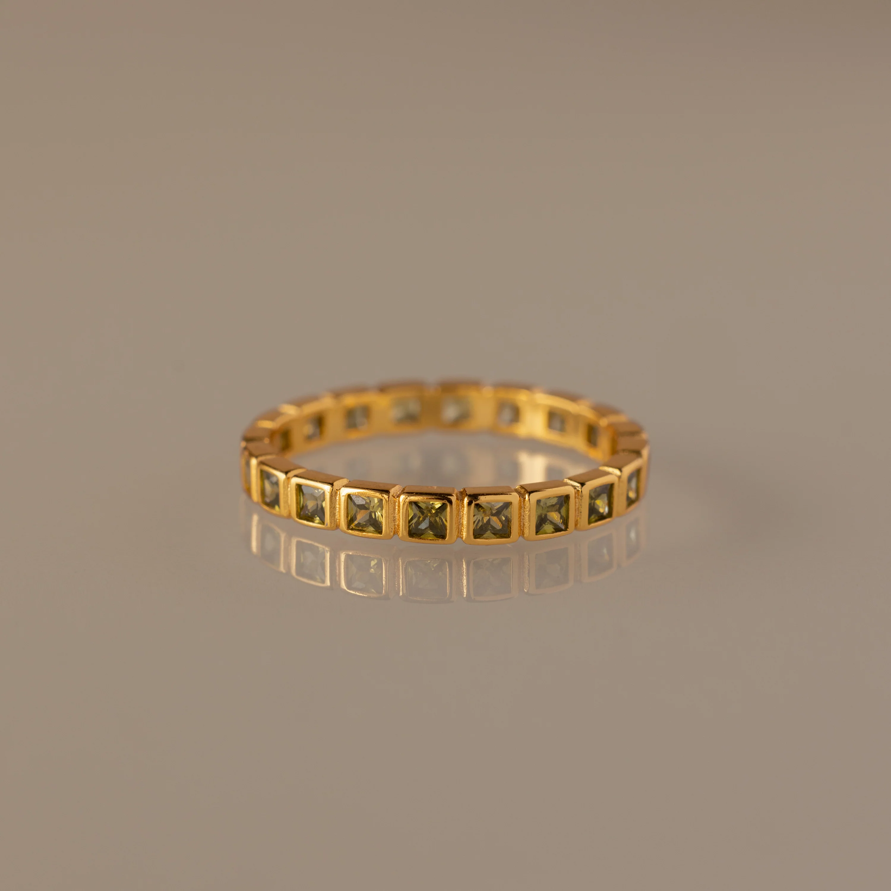 Eternity Bezel Birthstone Ring - Image 10
