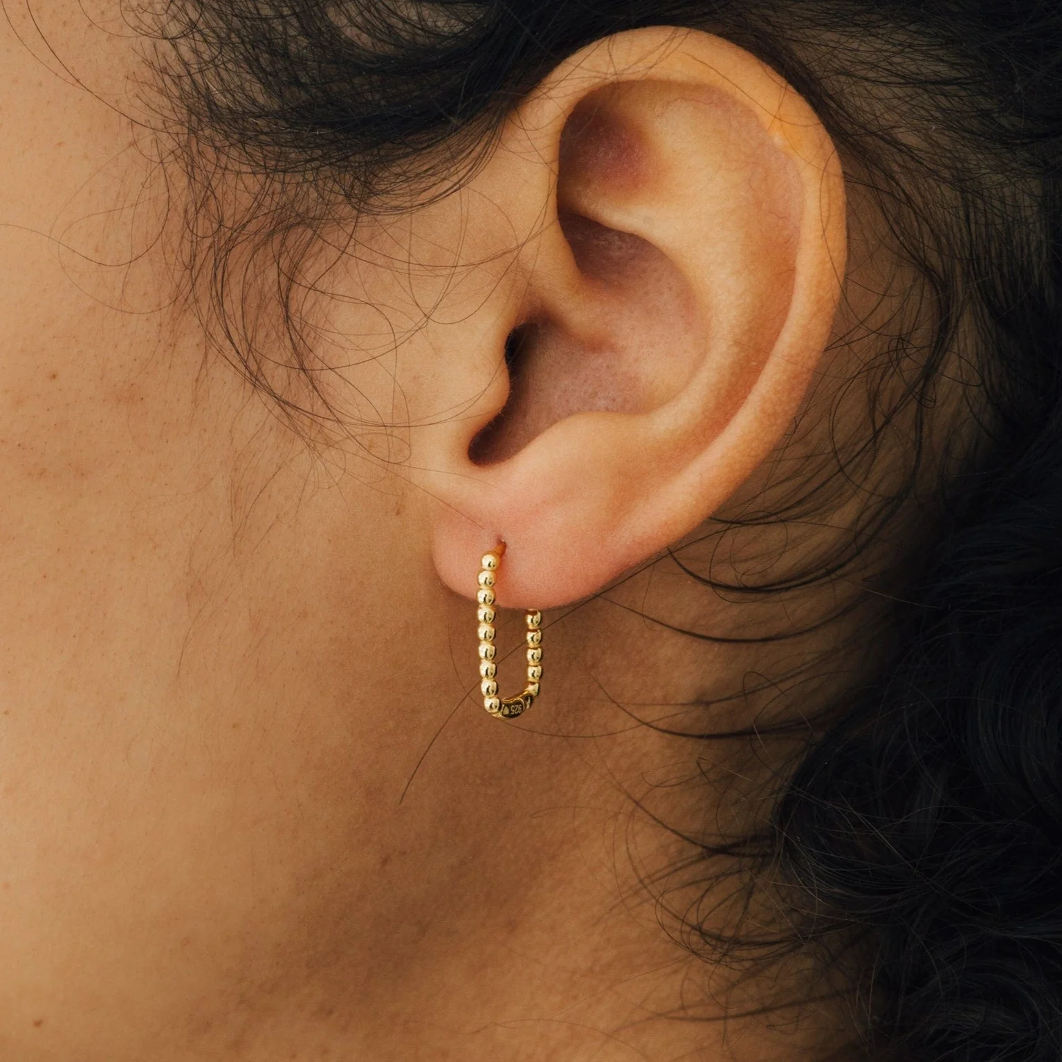 Indiana Beaded Hoops - Image 2