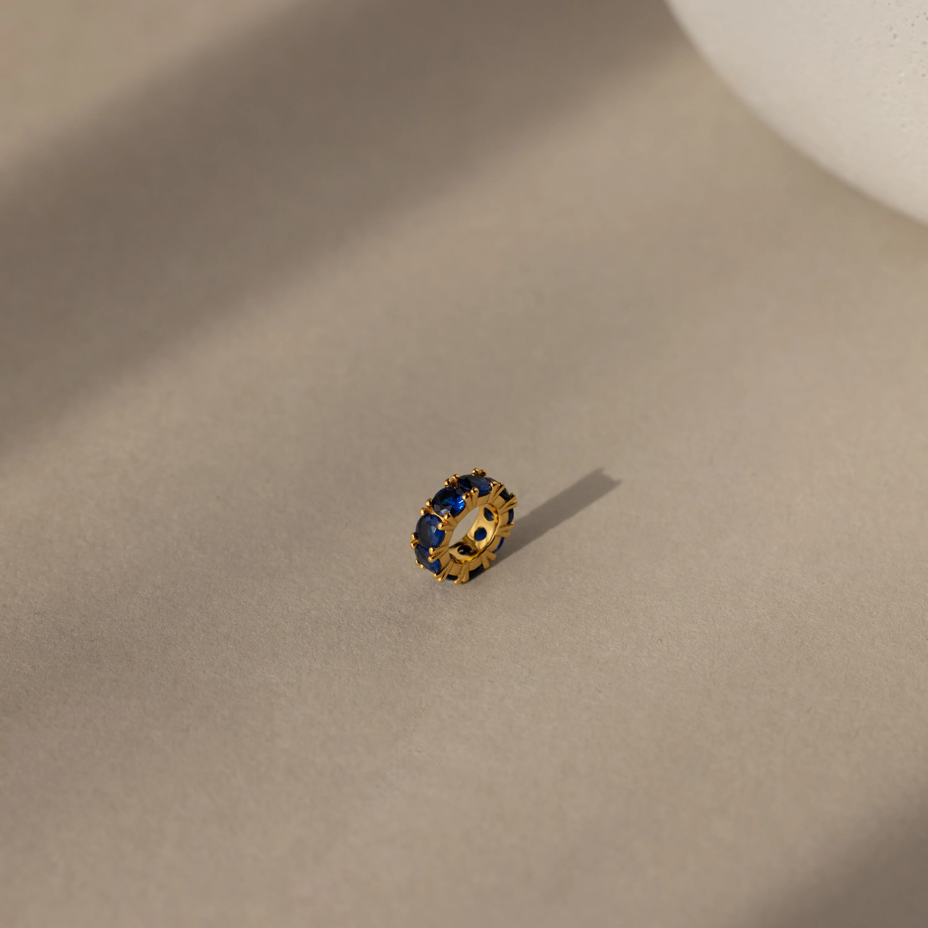 Infinity Sapphire Charm
