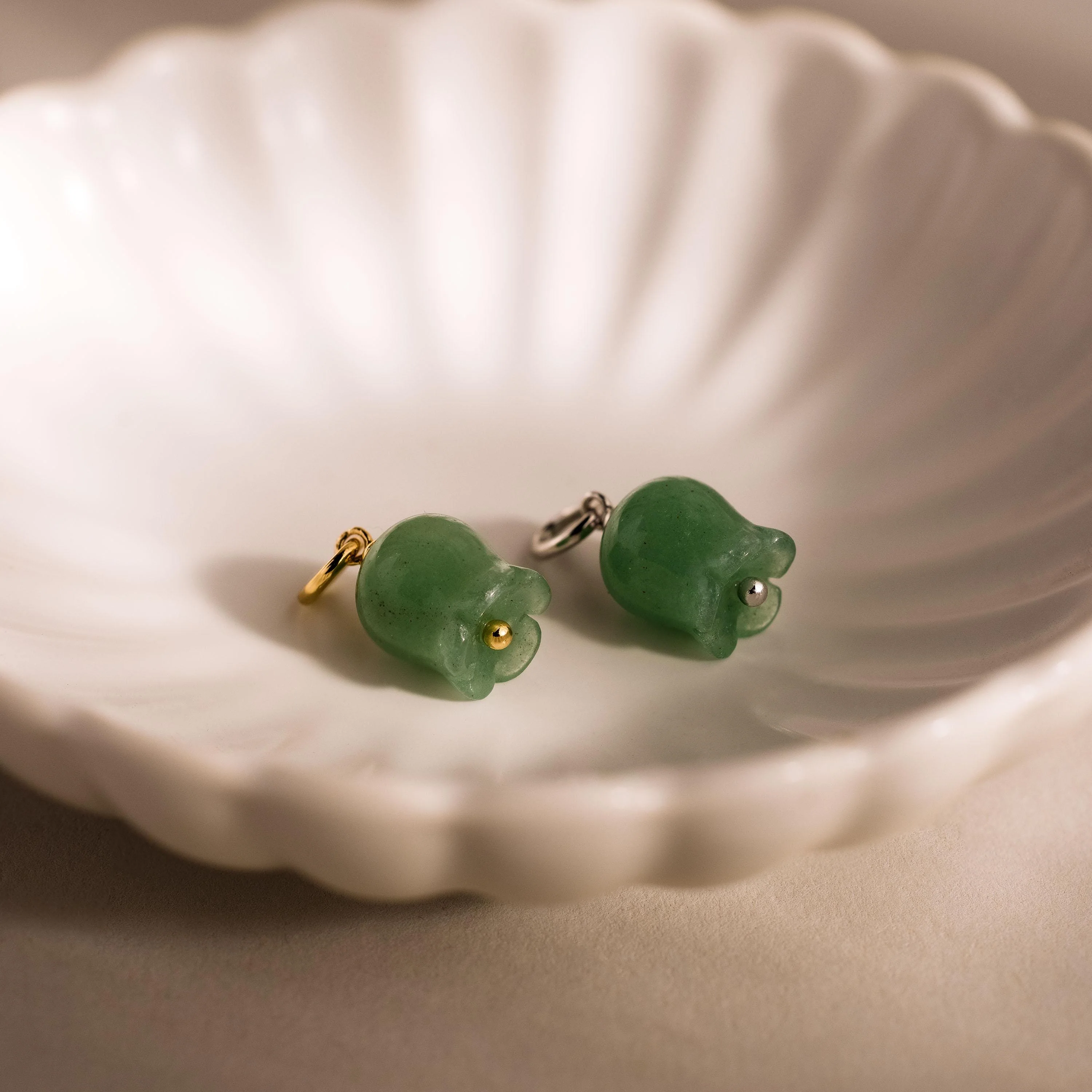 Jade Bellflower Charm - Image 4