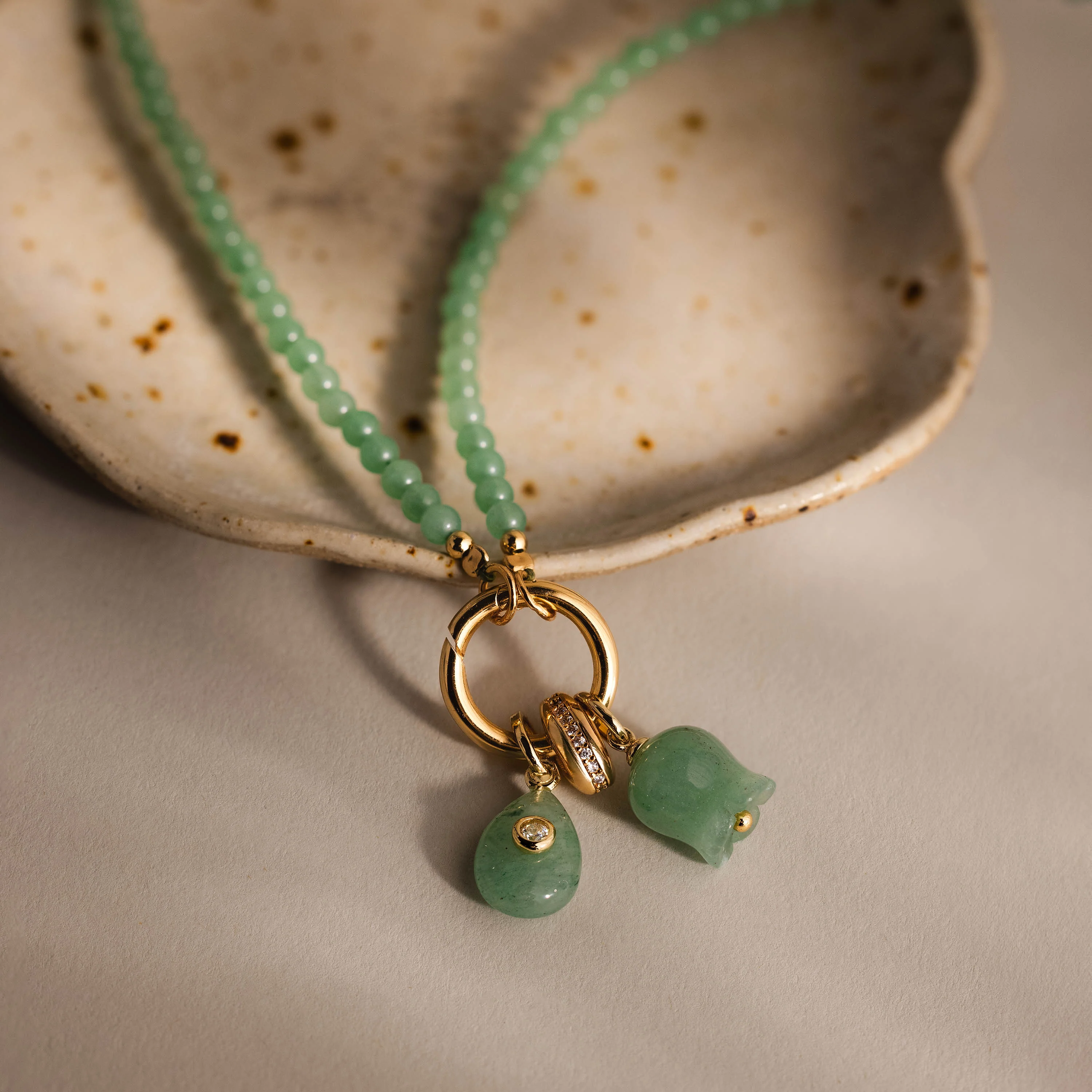 Jade Bellflower Charm - Image 8