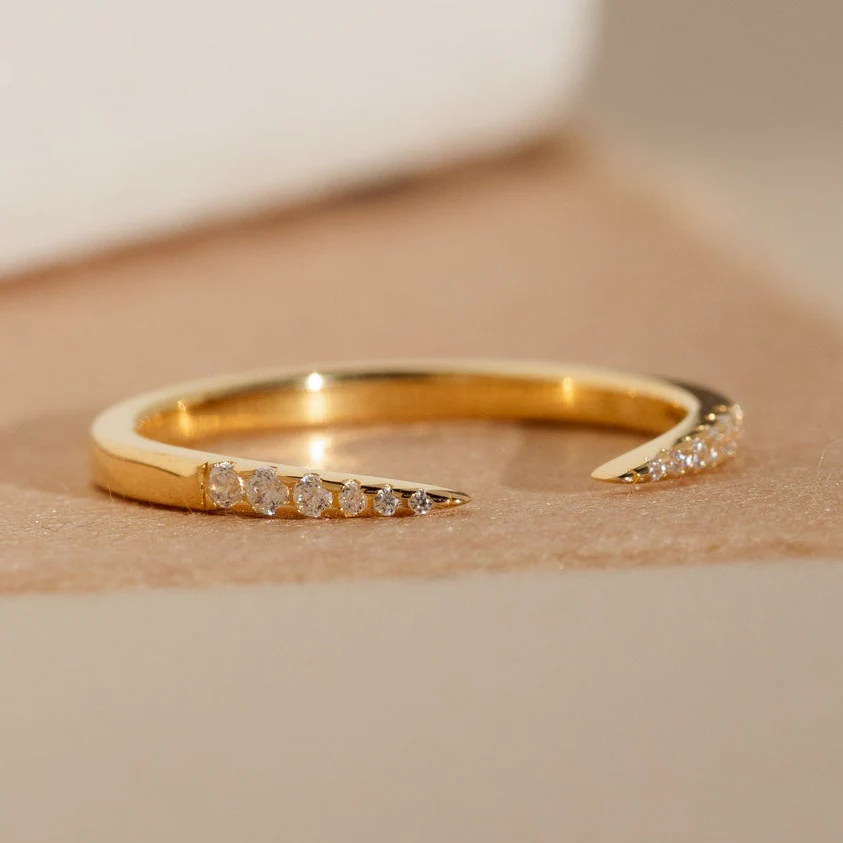 Jessie Duo Pave Ring - Image 2