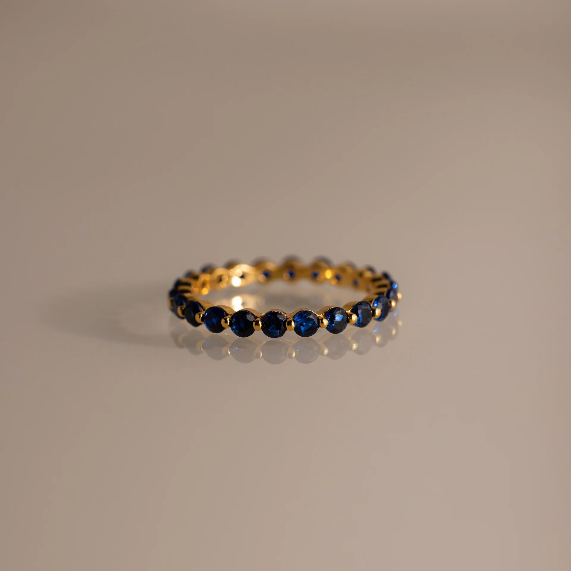 Lace Eternity Birthstone Ring - Image 15