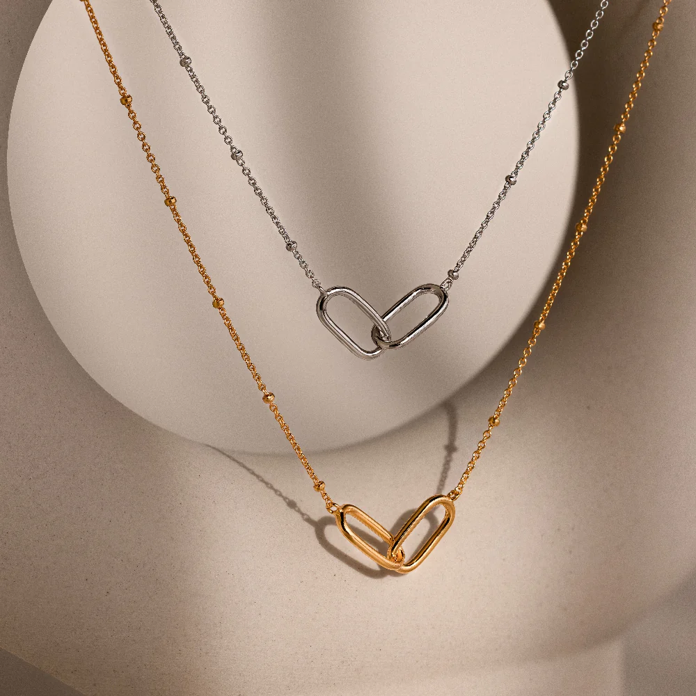 Linked Pendant Necklace - Image 2