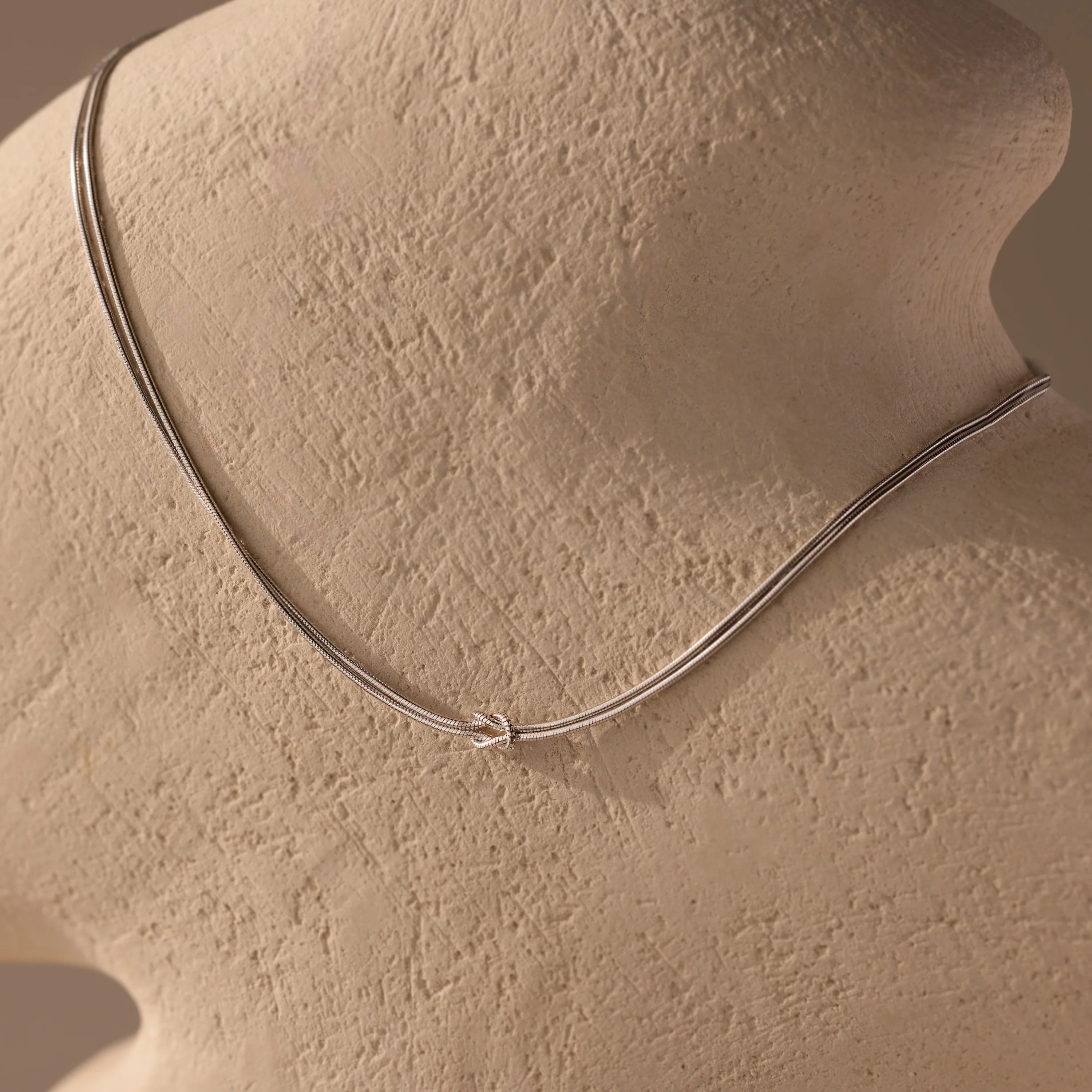 Love Knot Chain Necklace - Image 5