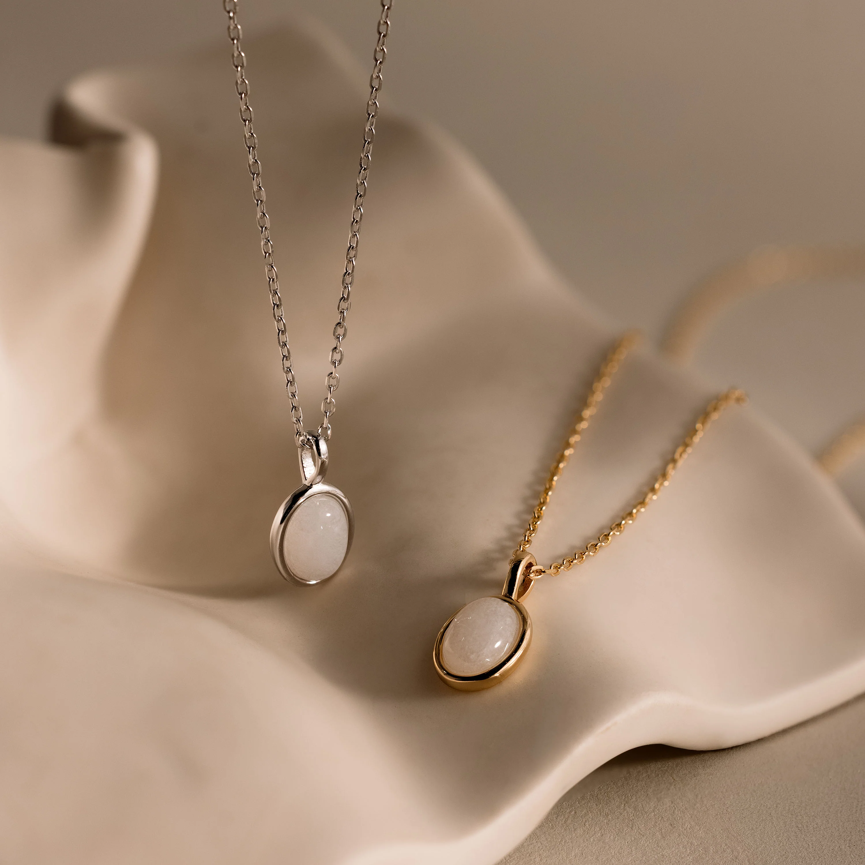 Moonstone Pendant Necklace - Image 9