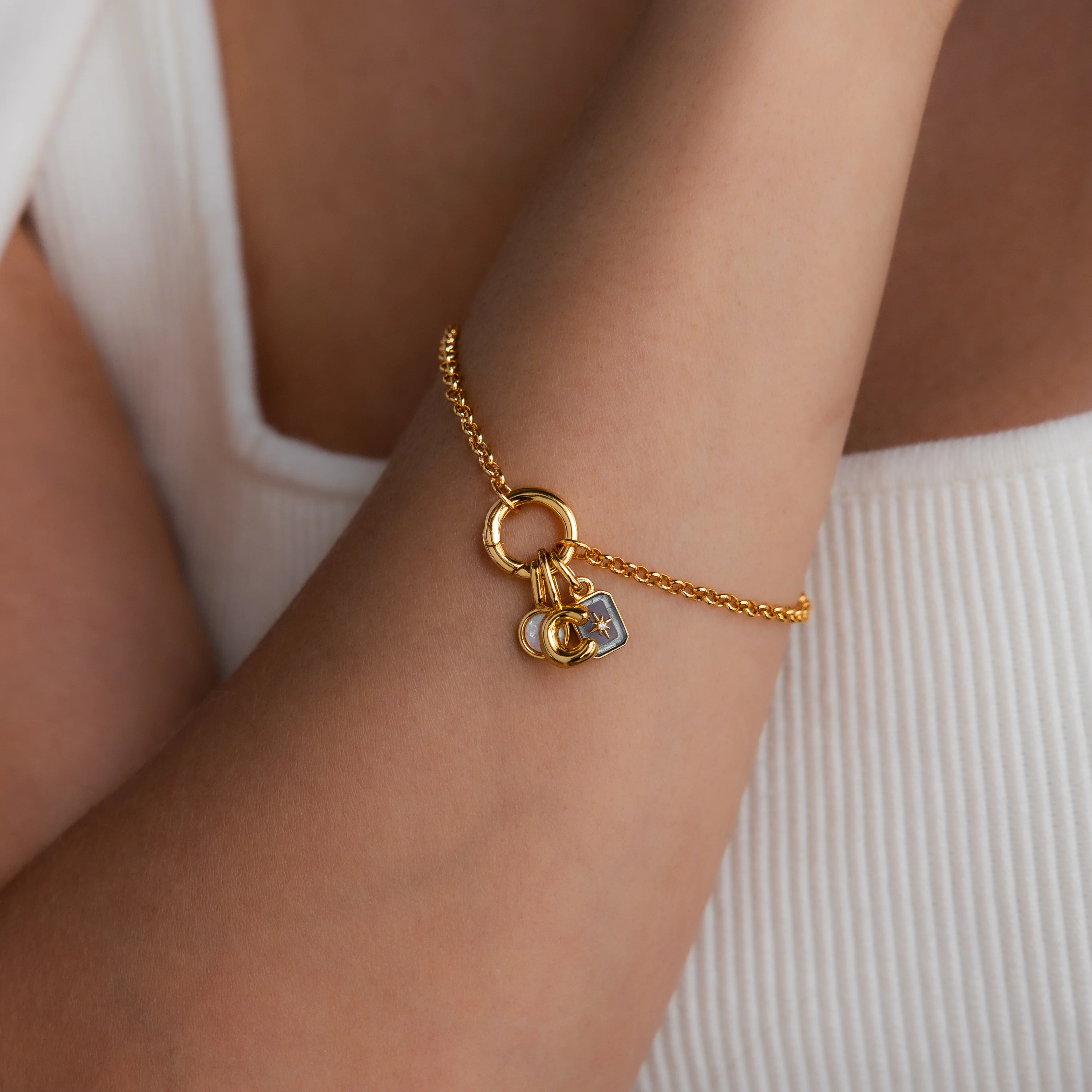 North Star Aquamarine Charm - Image 4