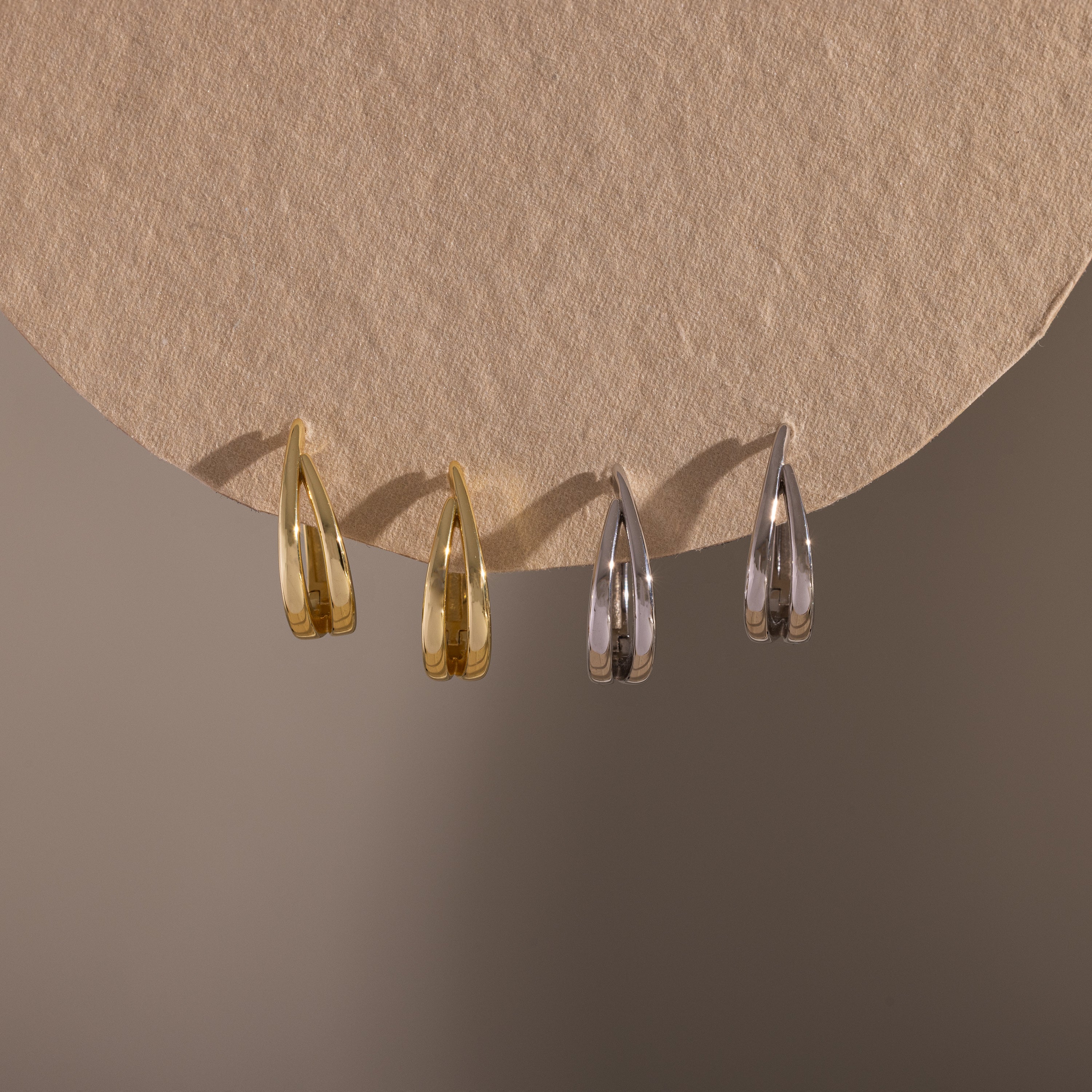 Oval Duo Hoops - Image 7