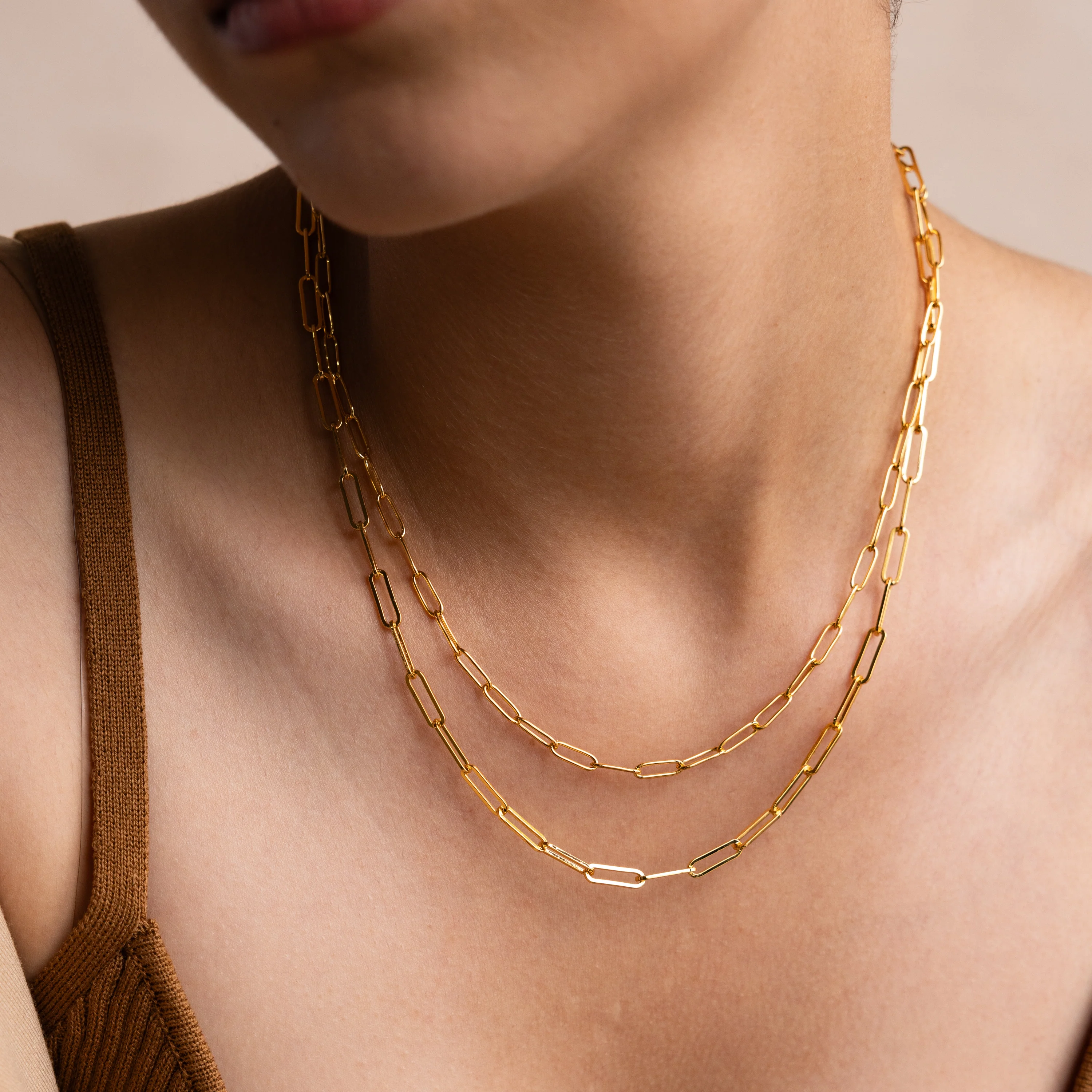 Paperclip Chain Necklace - Image 2