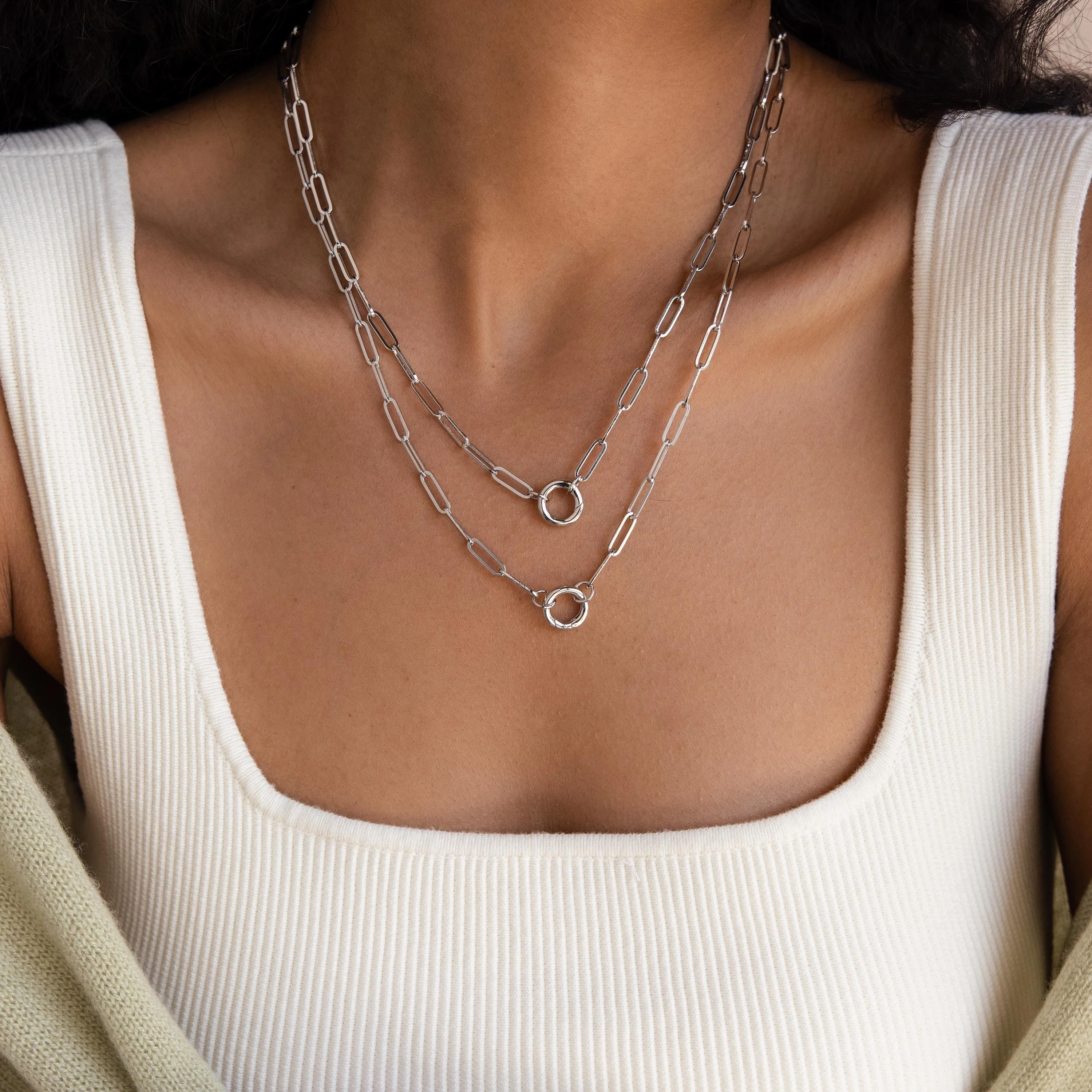 Paperclip Clasp Necklace - Image 2