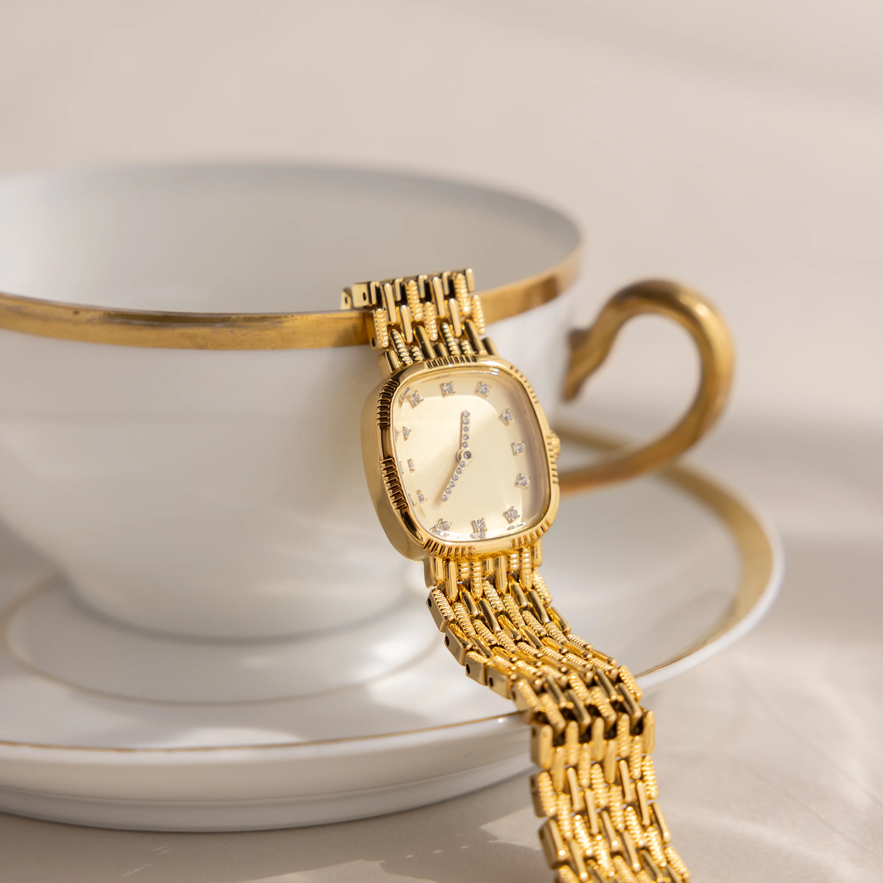 Pave Woven Timepiece - Image 5