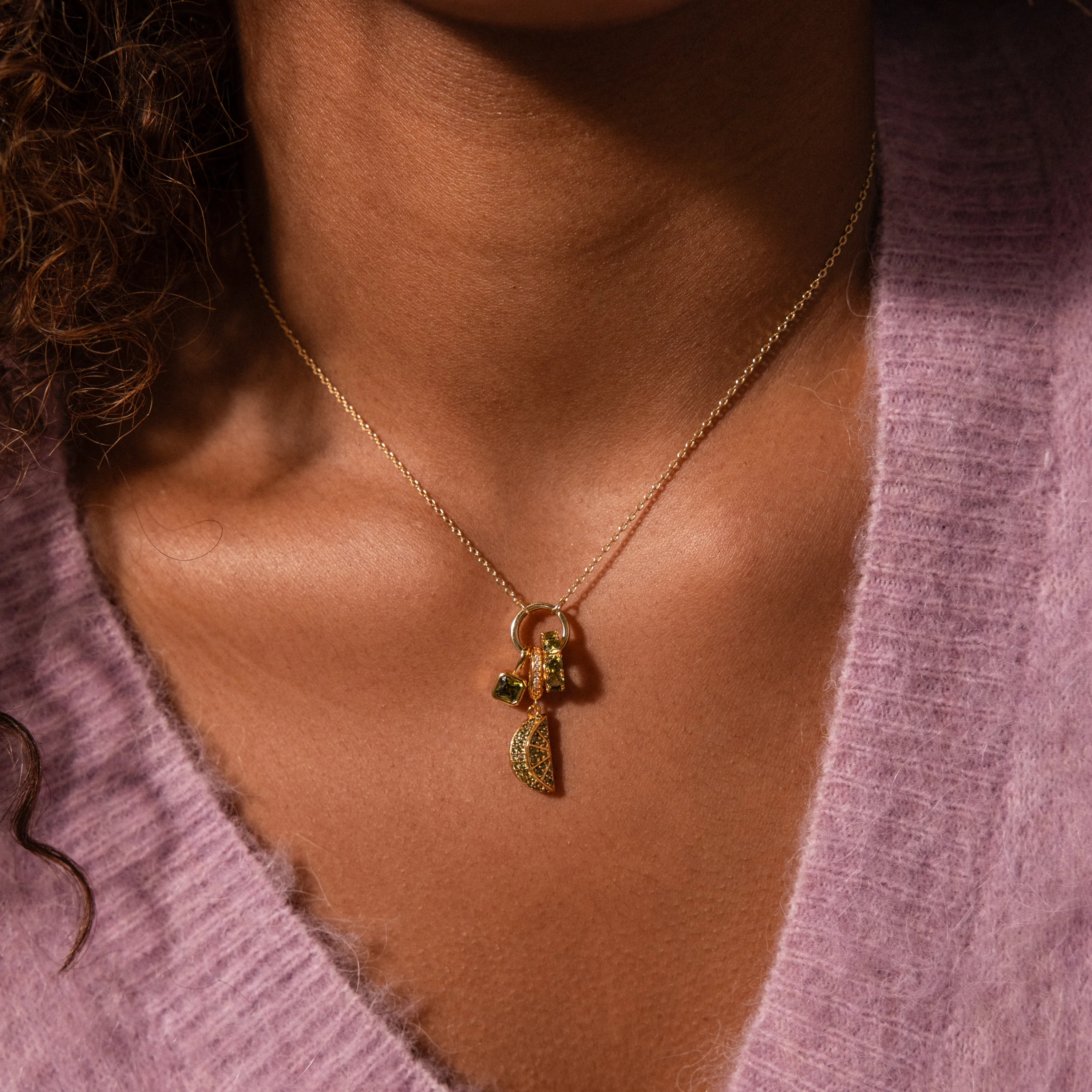 Peridot Lime Charm - Image 4