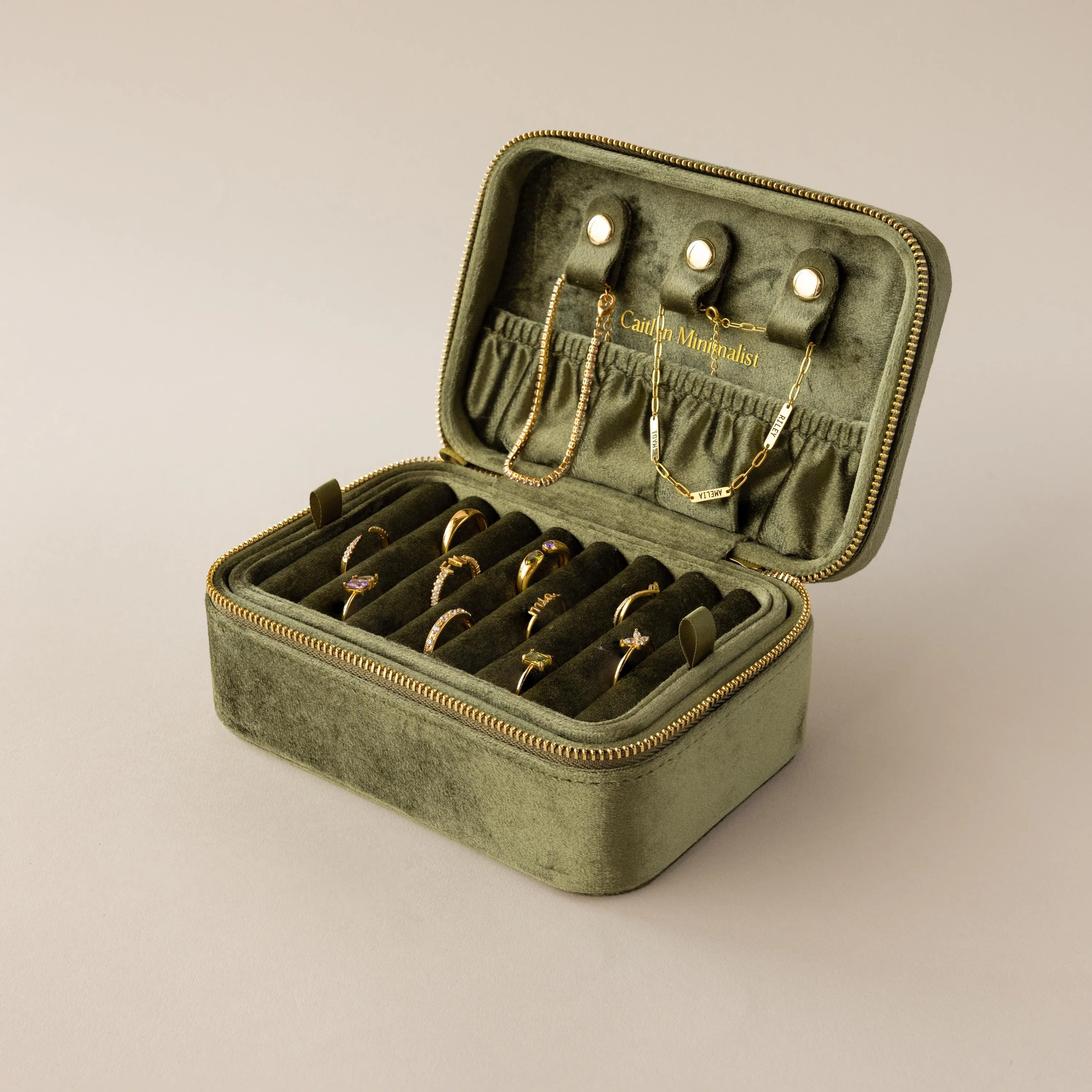 Rectangle Velvet Jewelry Box