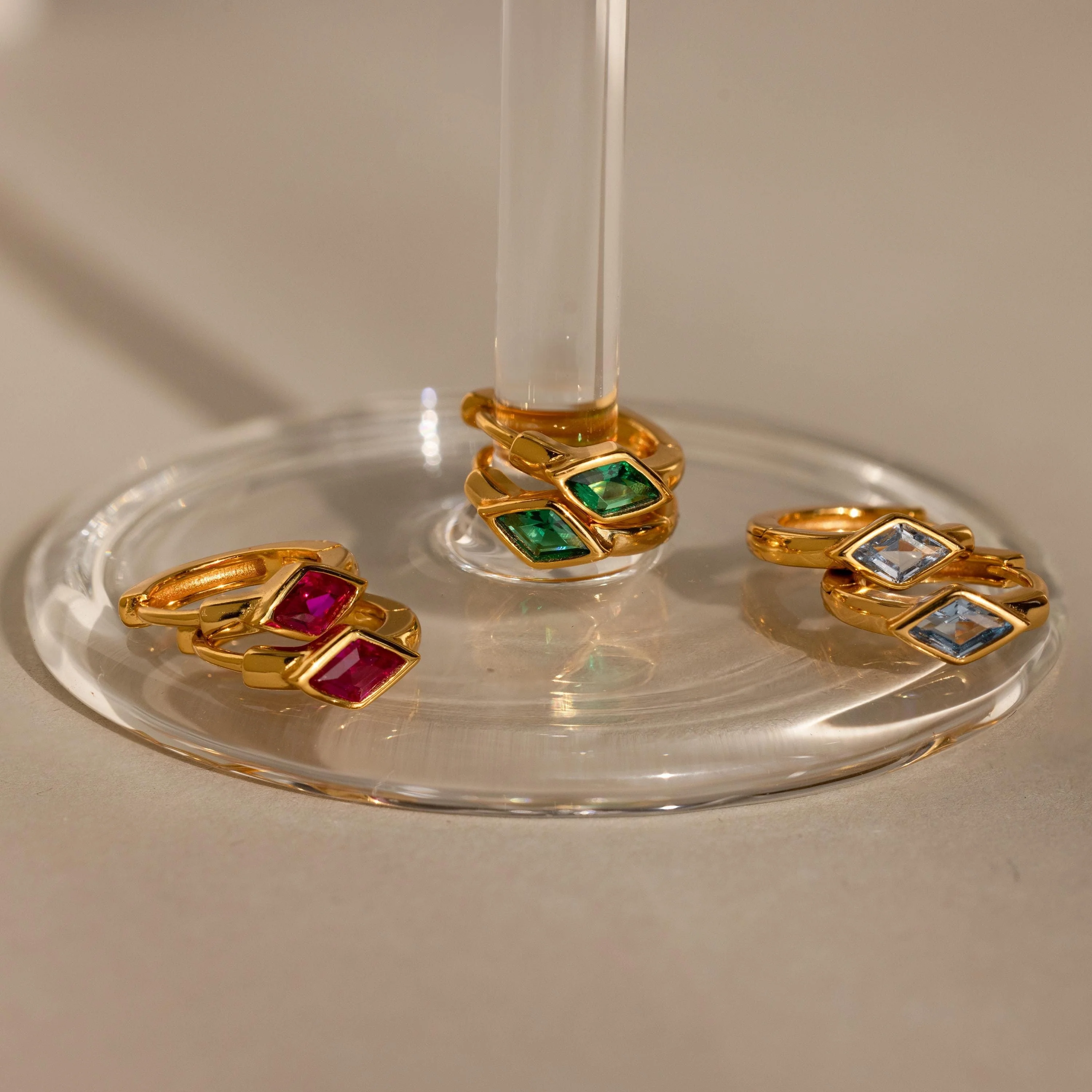 Rhombus Emerald Huggies - Image 5