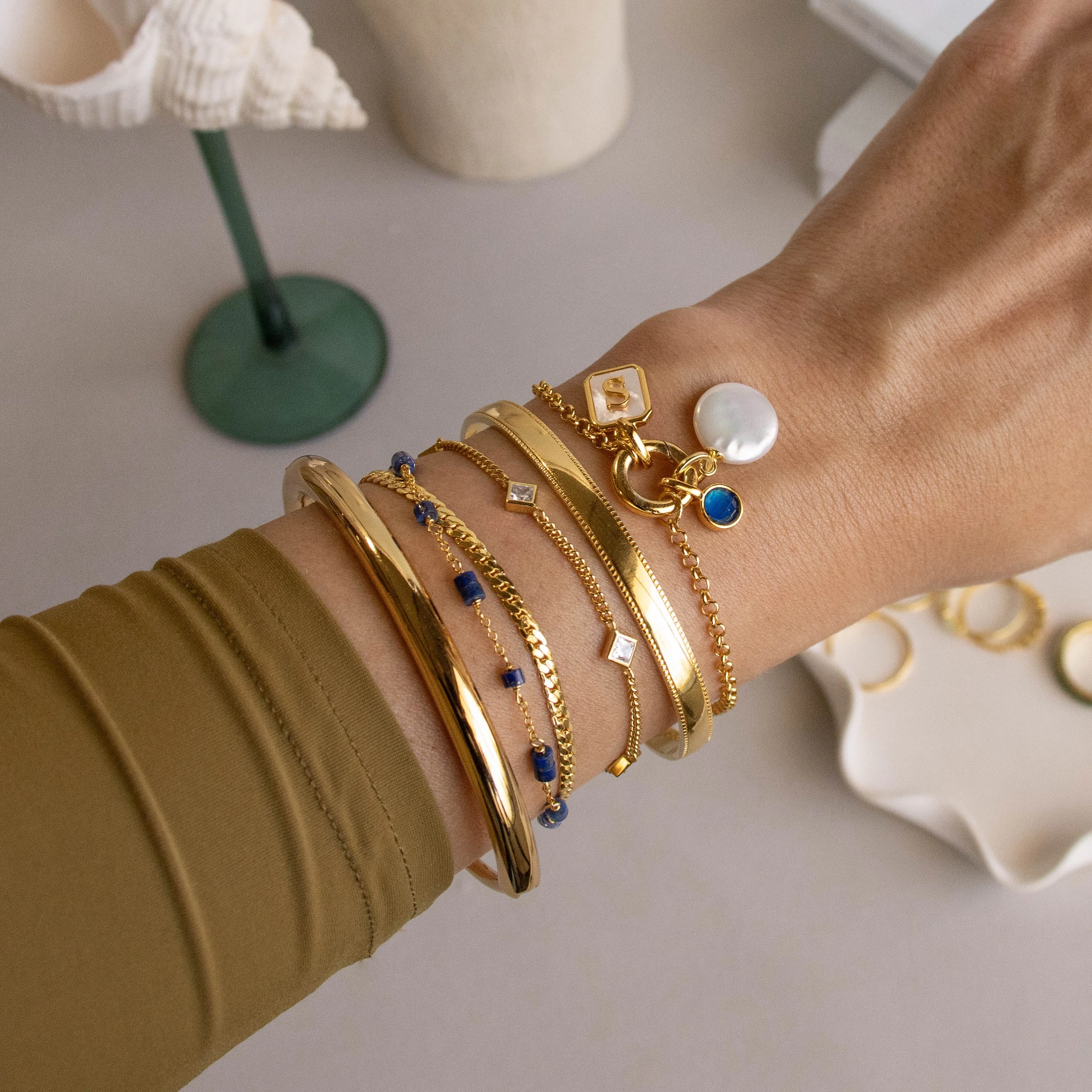 Round Pearl Charm - Image 2