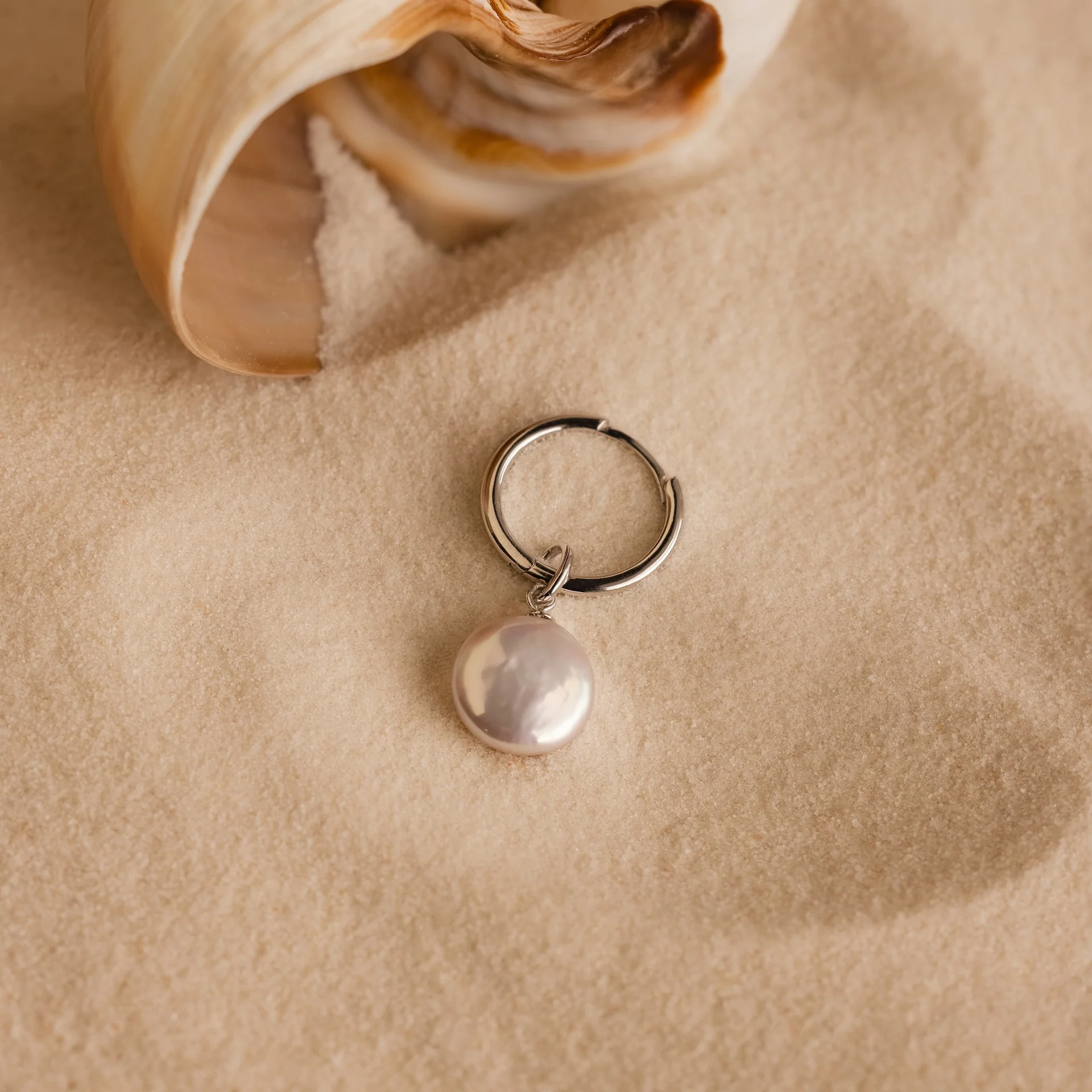 Round Pearl Charm - Image 3