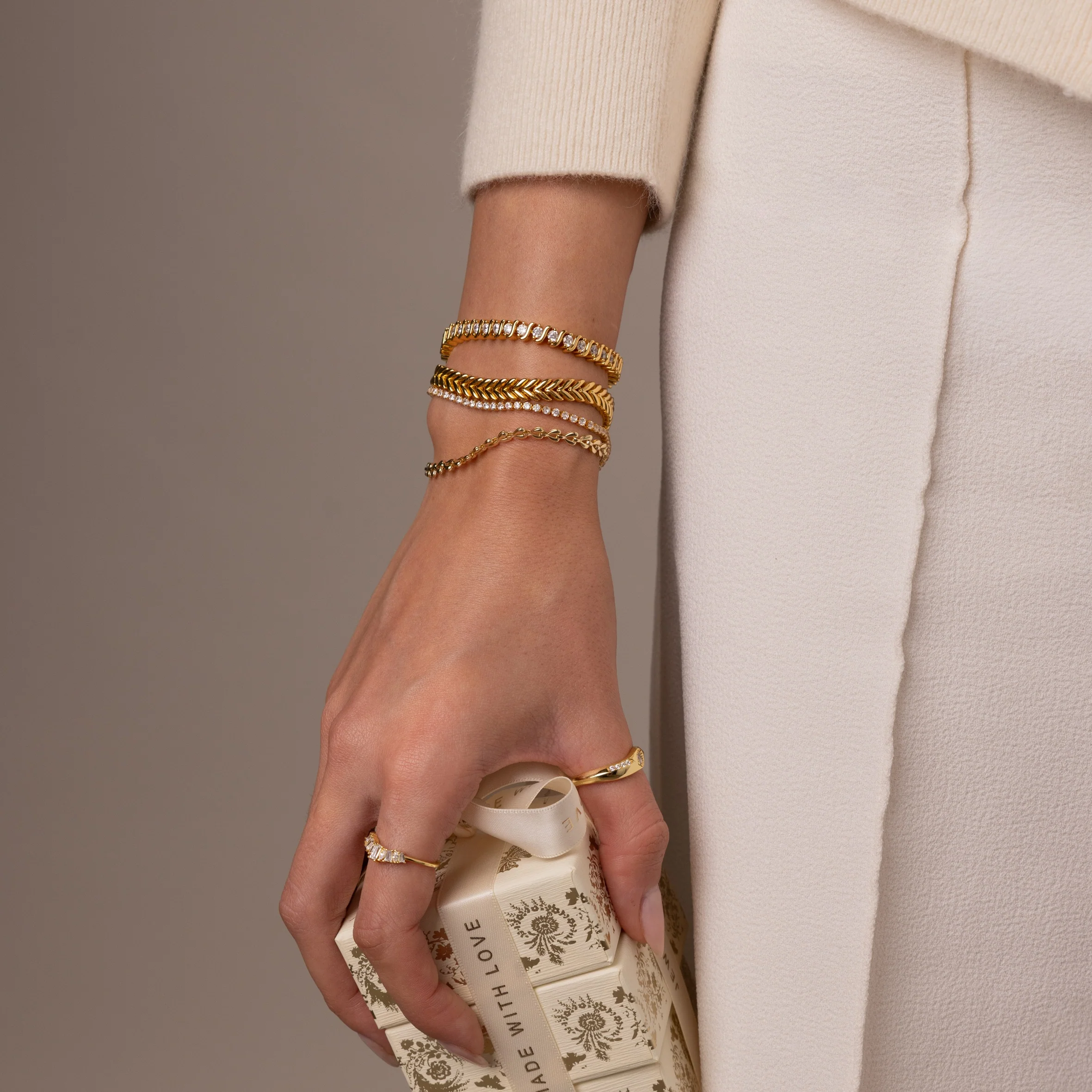 S-Link Diamond Tennis Bracelet - Image 7