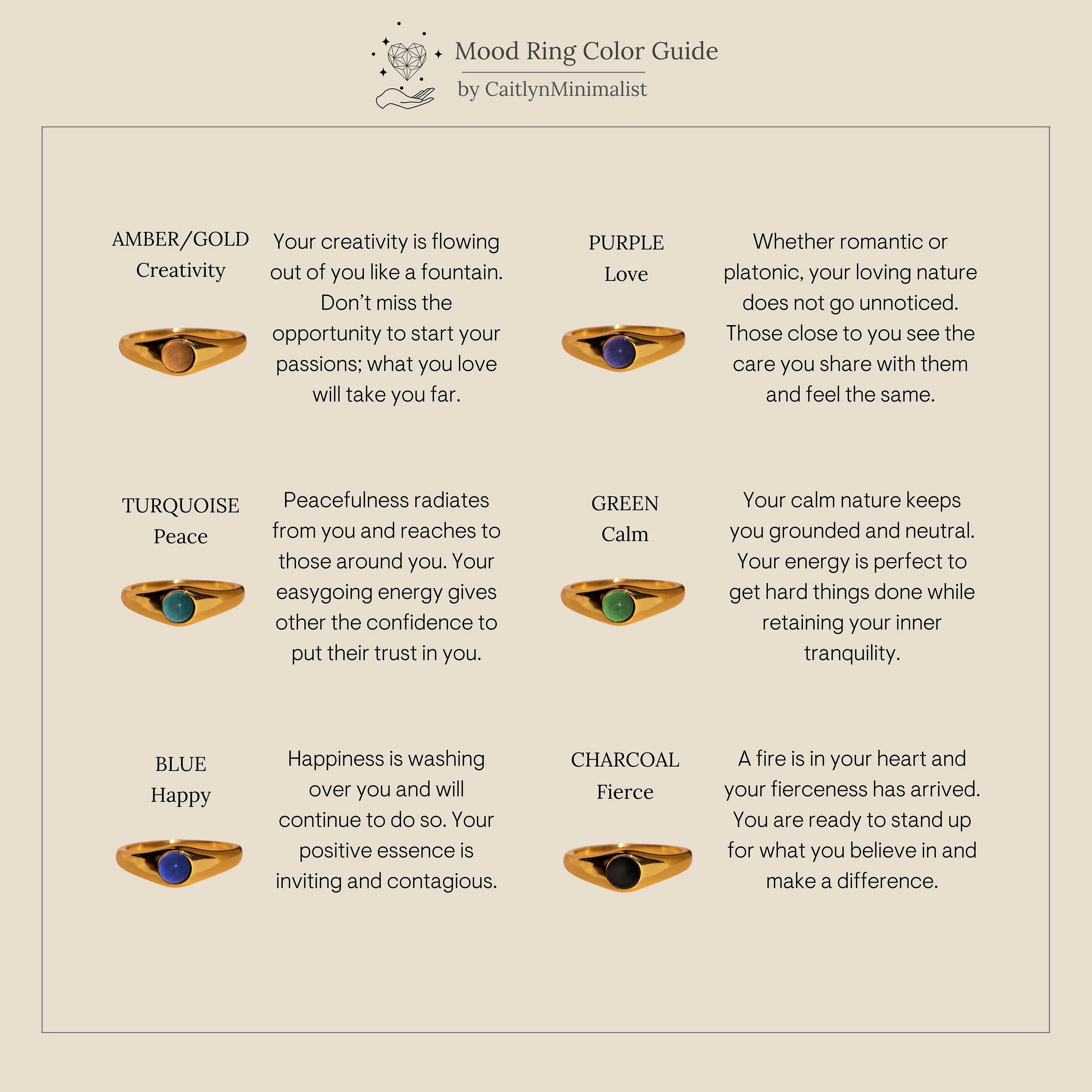 Signet Mood Ring - Image 9