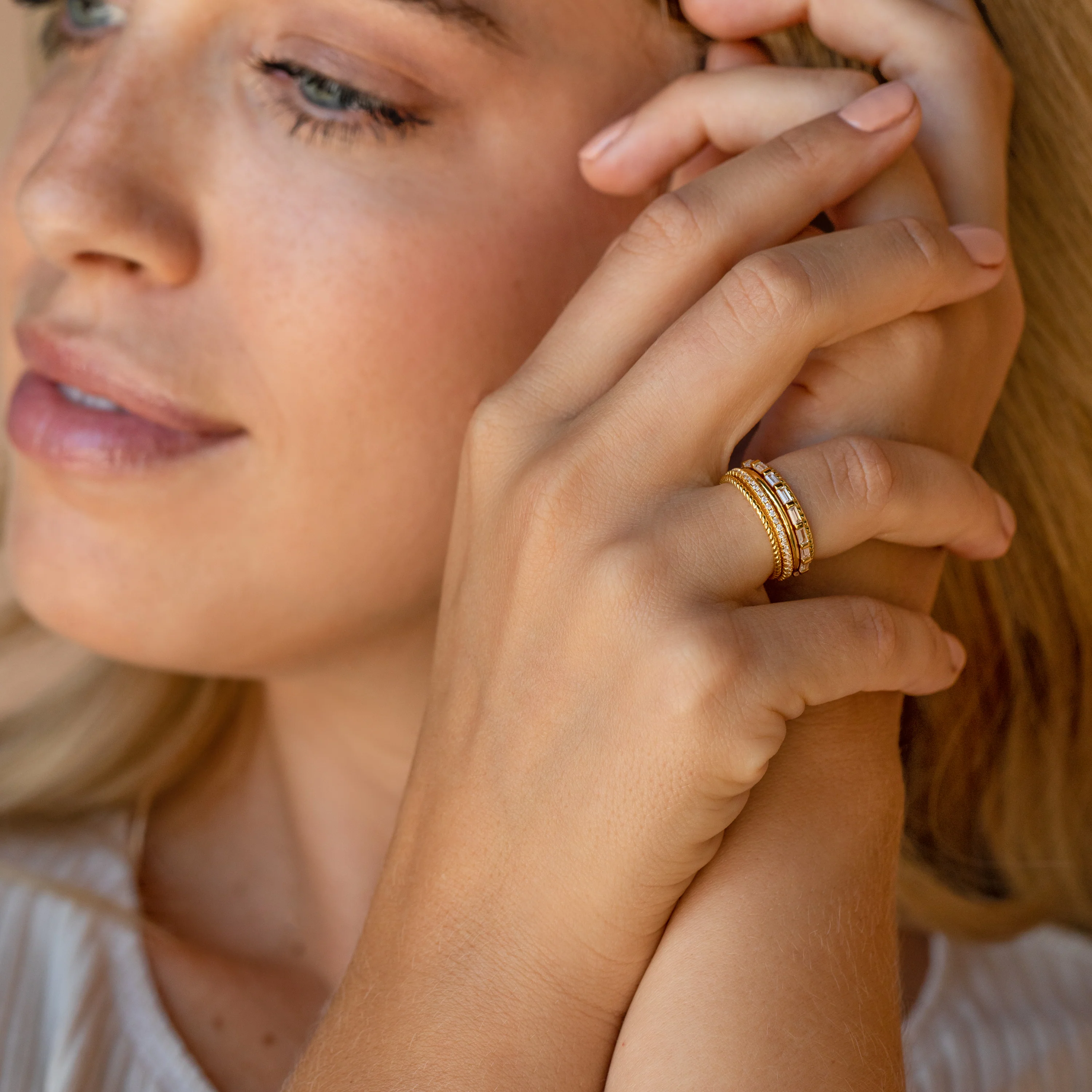 Thin Stacking Rings Set - Image 7