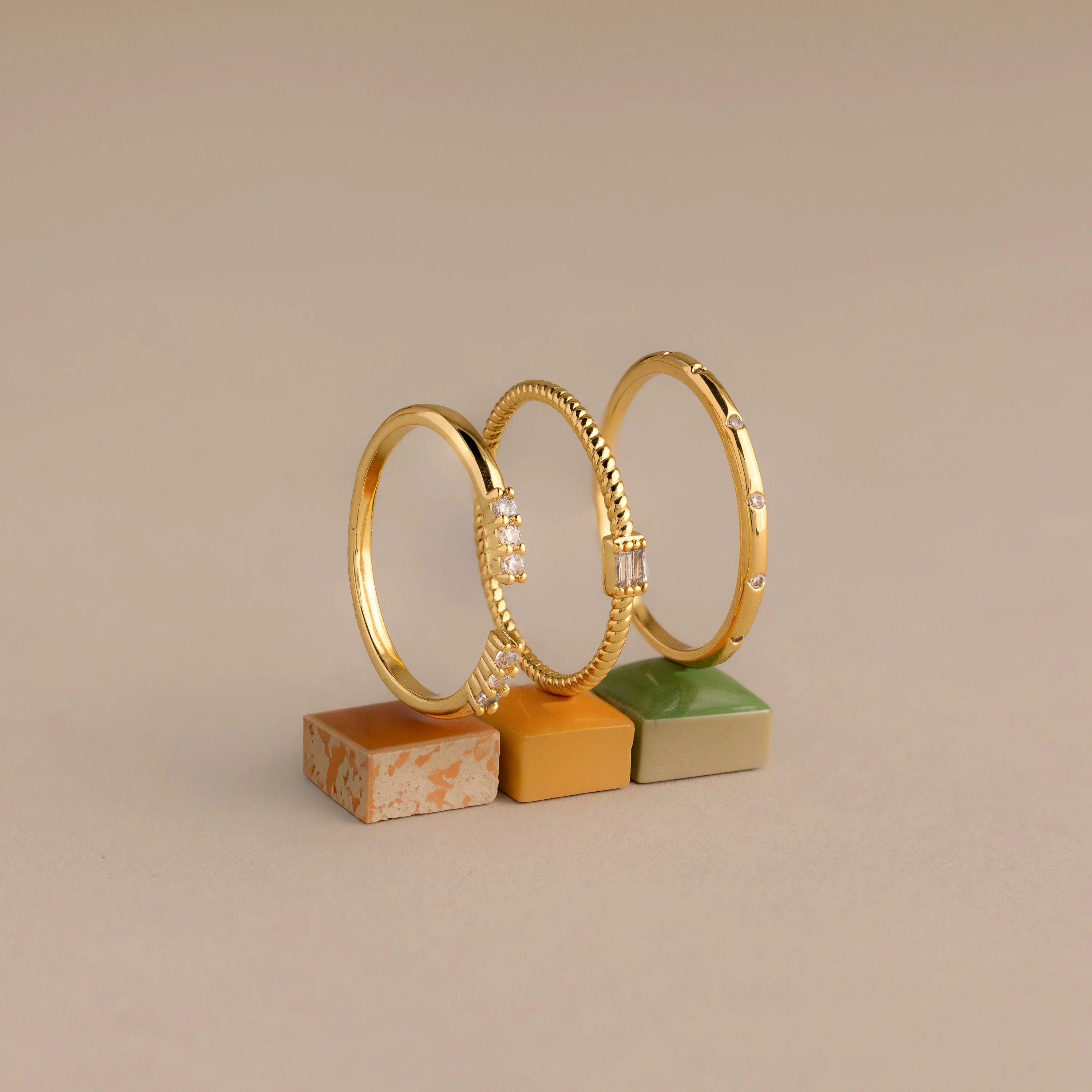 Trinity Diamond Ring Set - Image 5