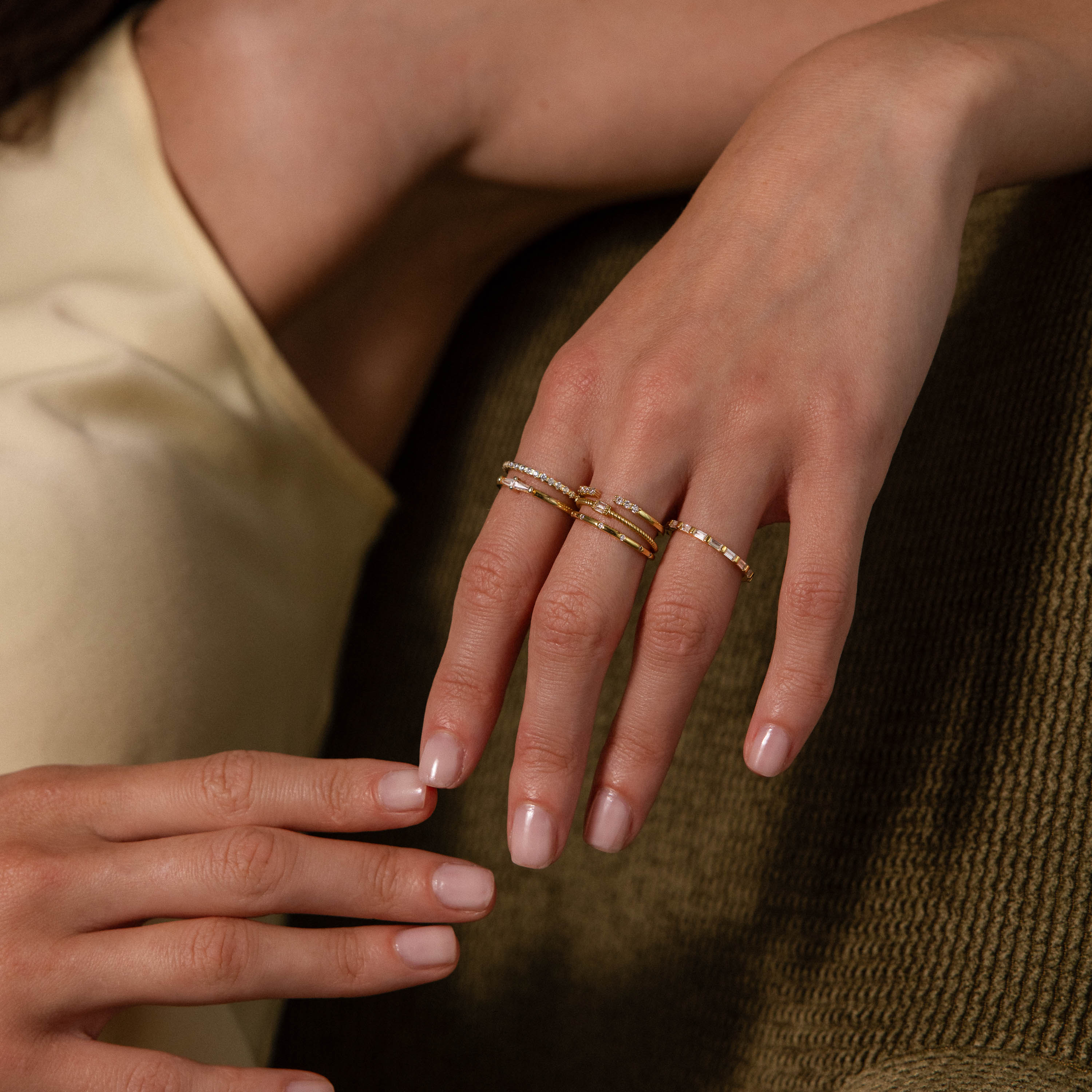 Trinity Diamond Ring Set - Image 6