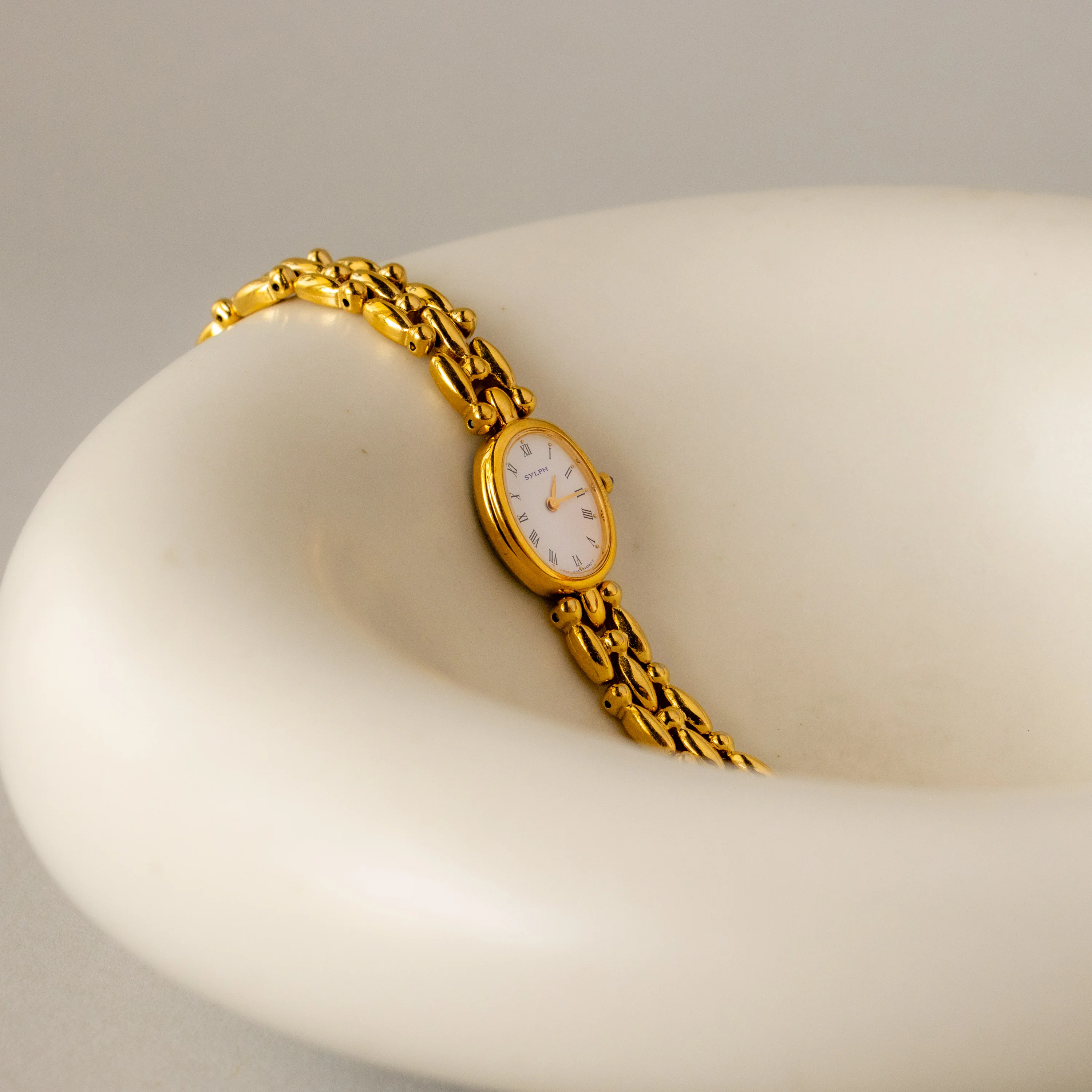 Vintage Citizen Sylph Oval Gold Watch - Image 2
