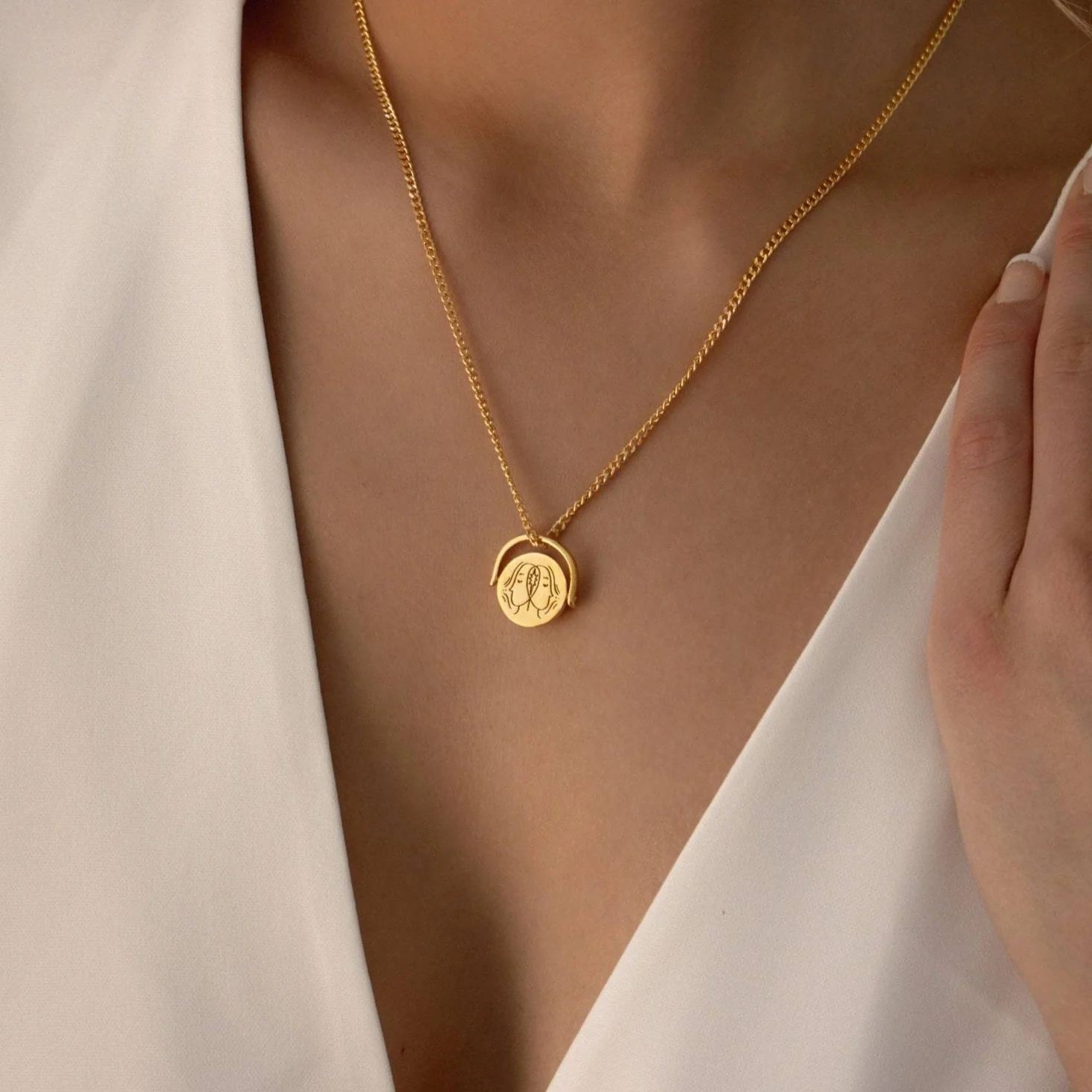 Zodiac Spinner Necklace - Image 2